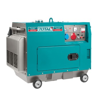 GENERATEUR diesel insonorisé 5.0 kW - Triphasé ATS  TP250003-1 | 5.0 kW
