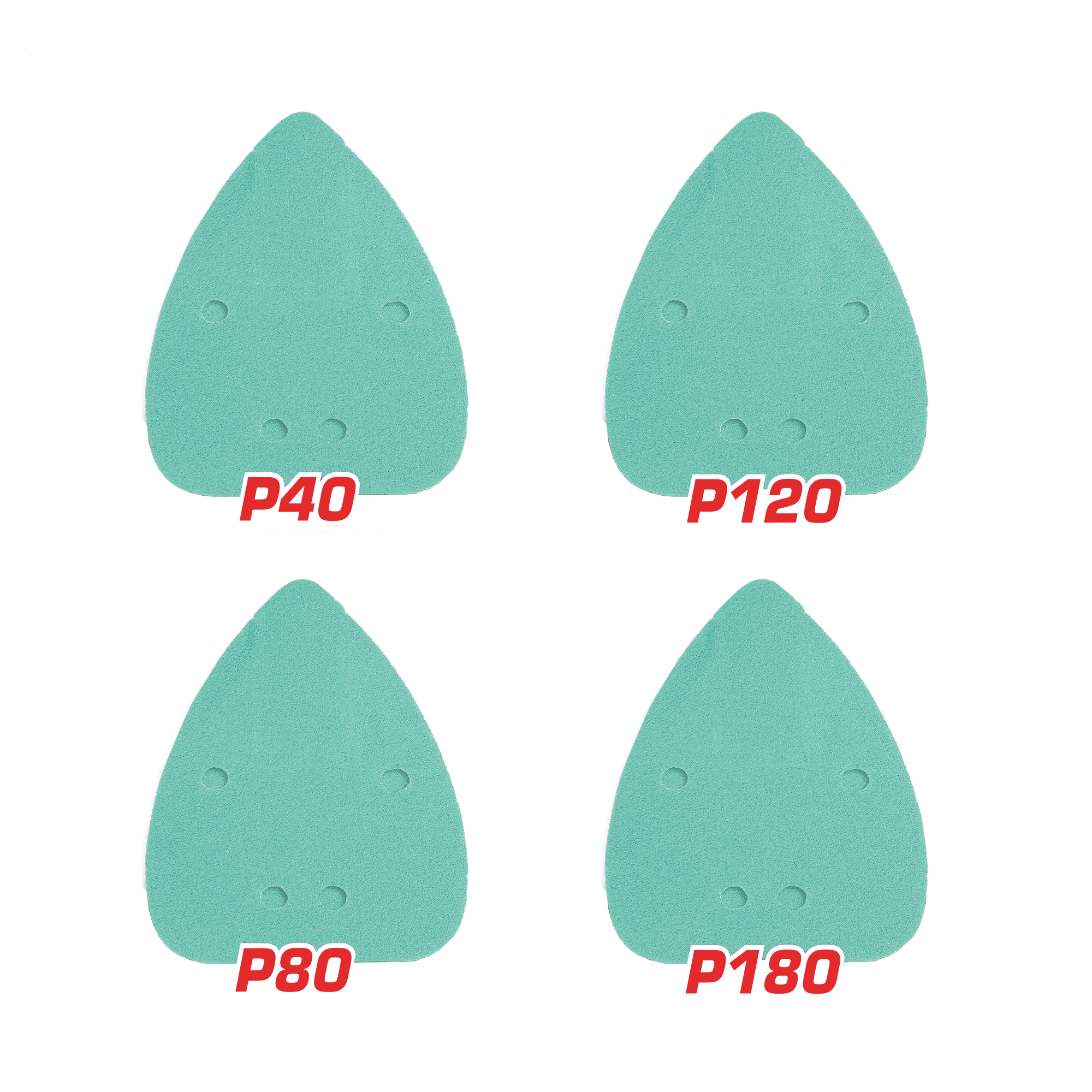 Jeu de 50 feuilles abrasive pour ponceuse Delta  TAC931331