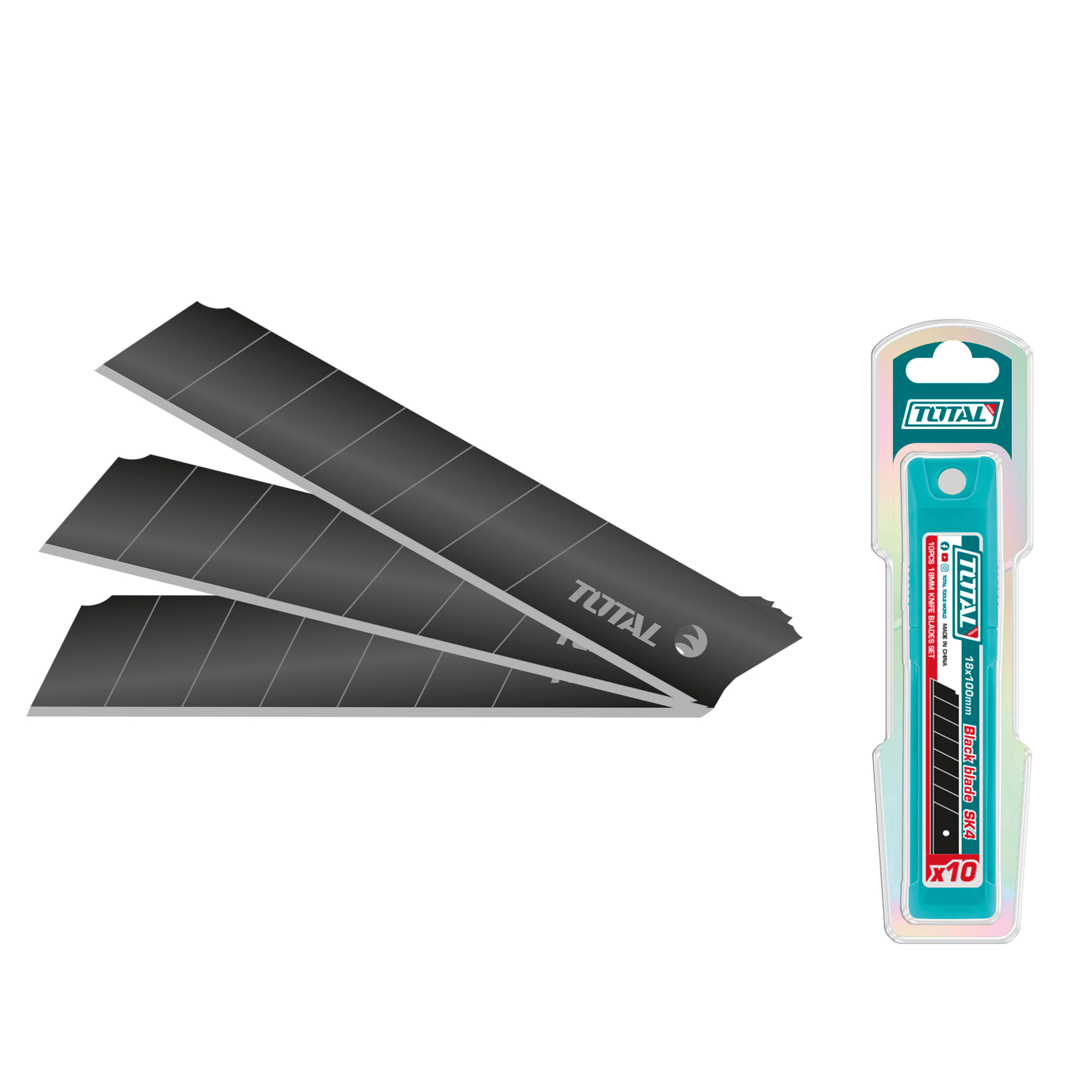 Lames de rechange pour cutter  THTCB181 | 18 x 100 mm