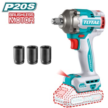 Clé d'impact 1/2'' brushless à batterie  TIWLI20401 | 20 V