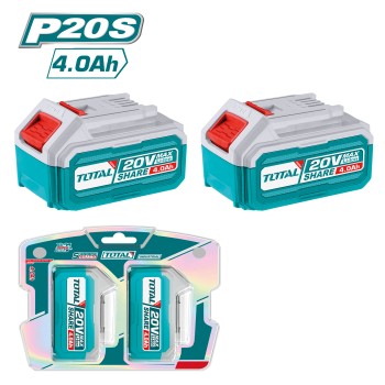 Jeu de 2 batteries 4Ah  TOSLI240312E | 20 V - 4 Ah