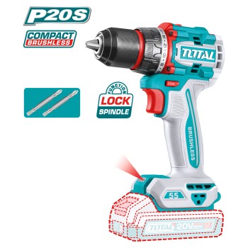 Perceuse visseuse brushless à batterie  TDLI205581 | 20 V