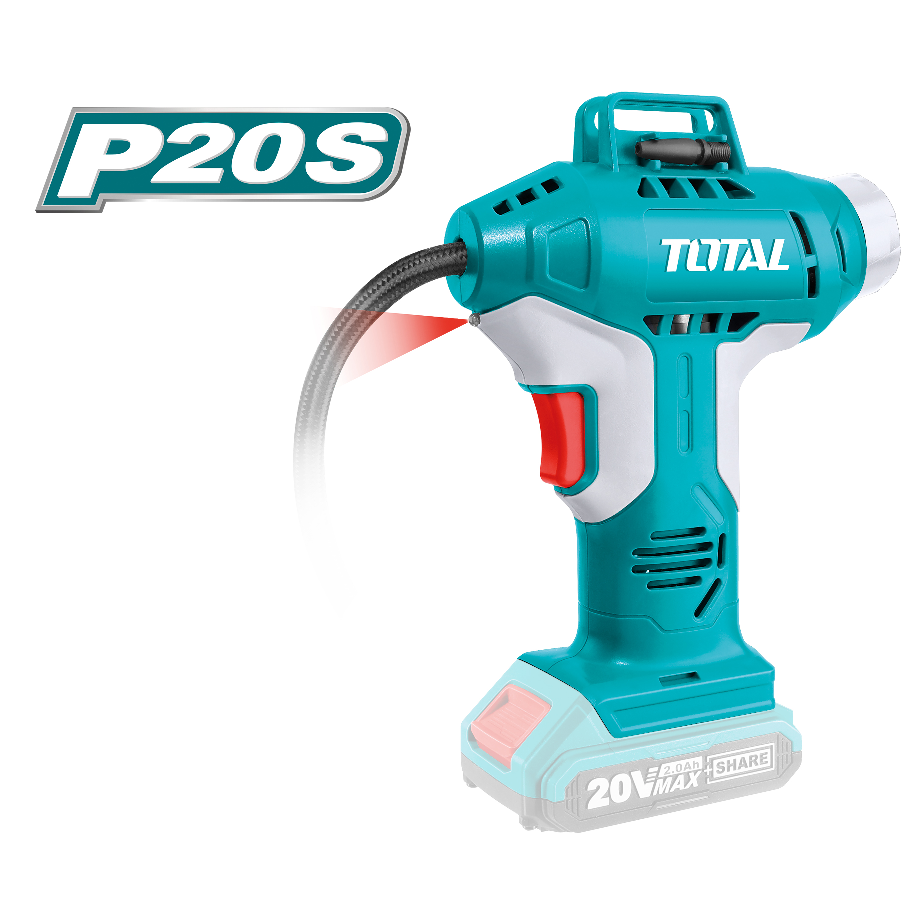 Compresseur à batterie  TACLI2001 | 20 V