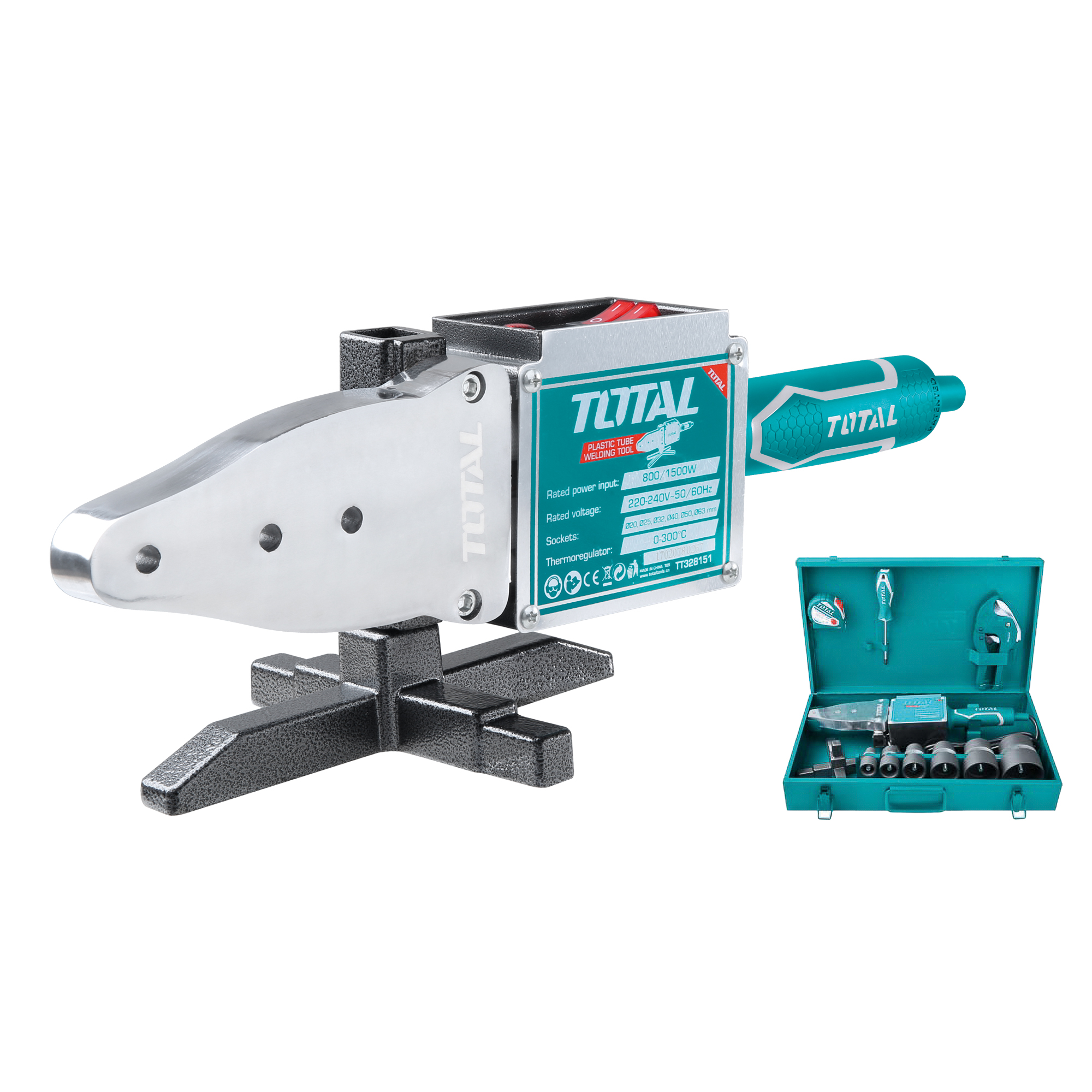 Appareil de thermofusion pour tube  TT328151 | 1500 W