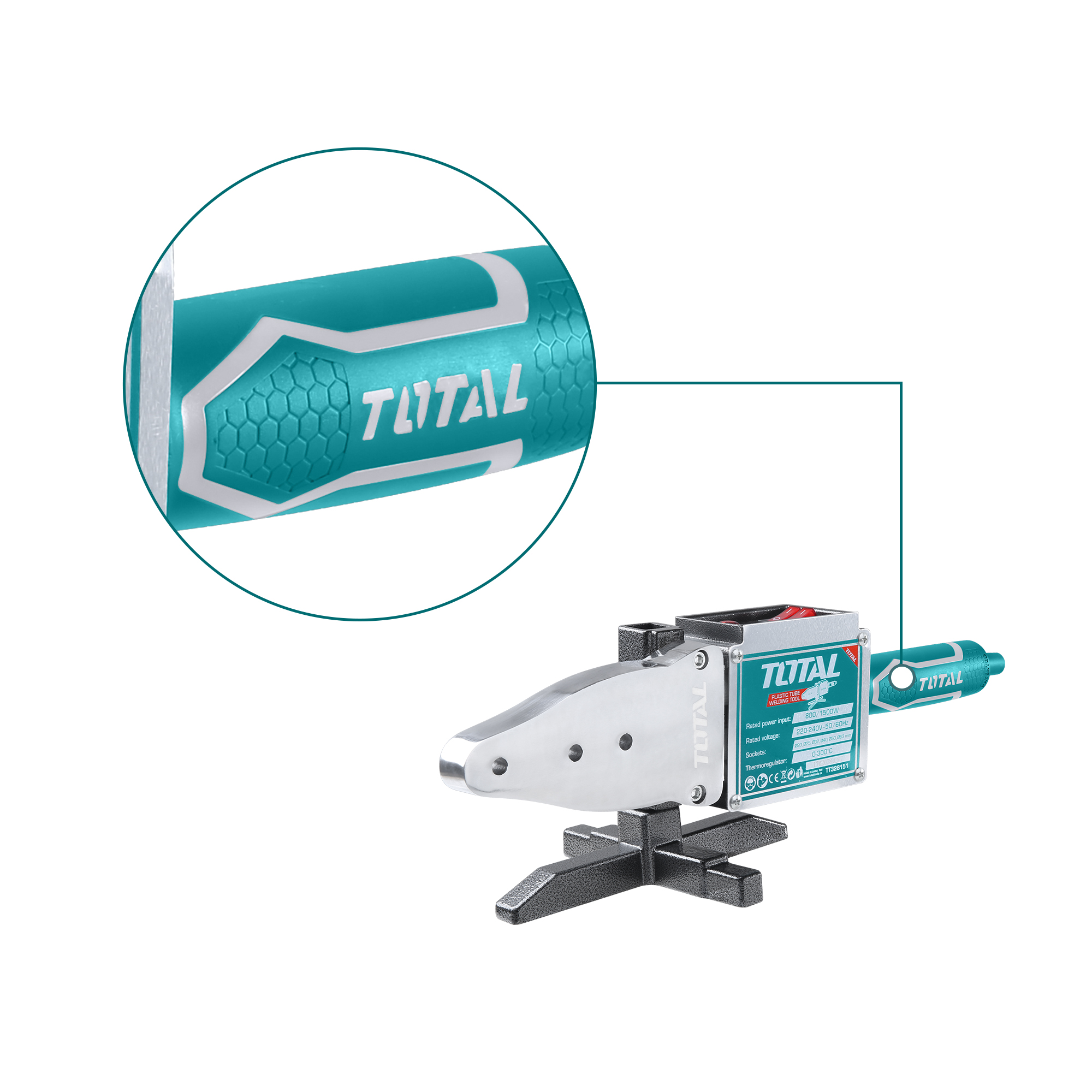 Appareil de thermofusion pour tube  TT328151 | 1500 W