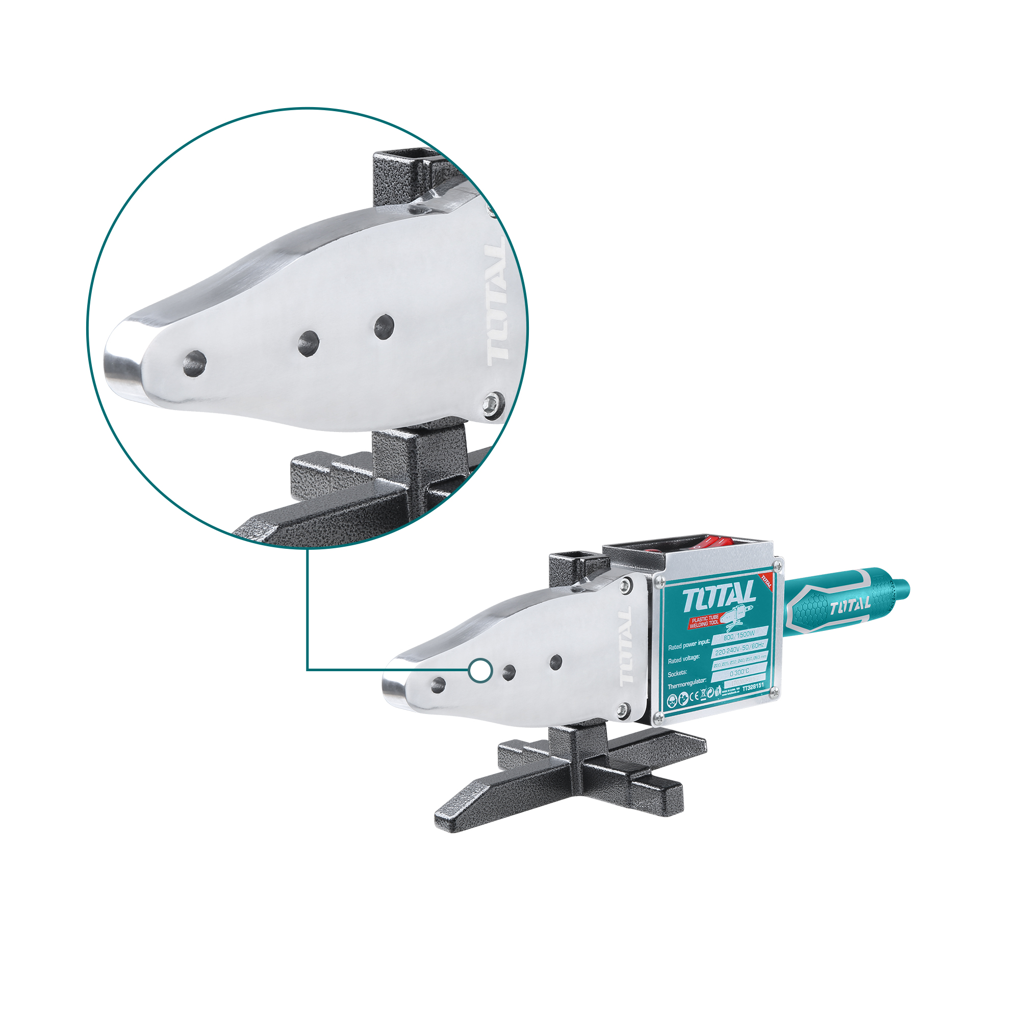 Appareil de thermofusion pour tube  TT328151 | 1500 W