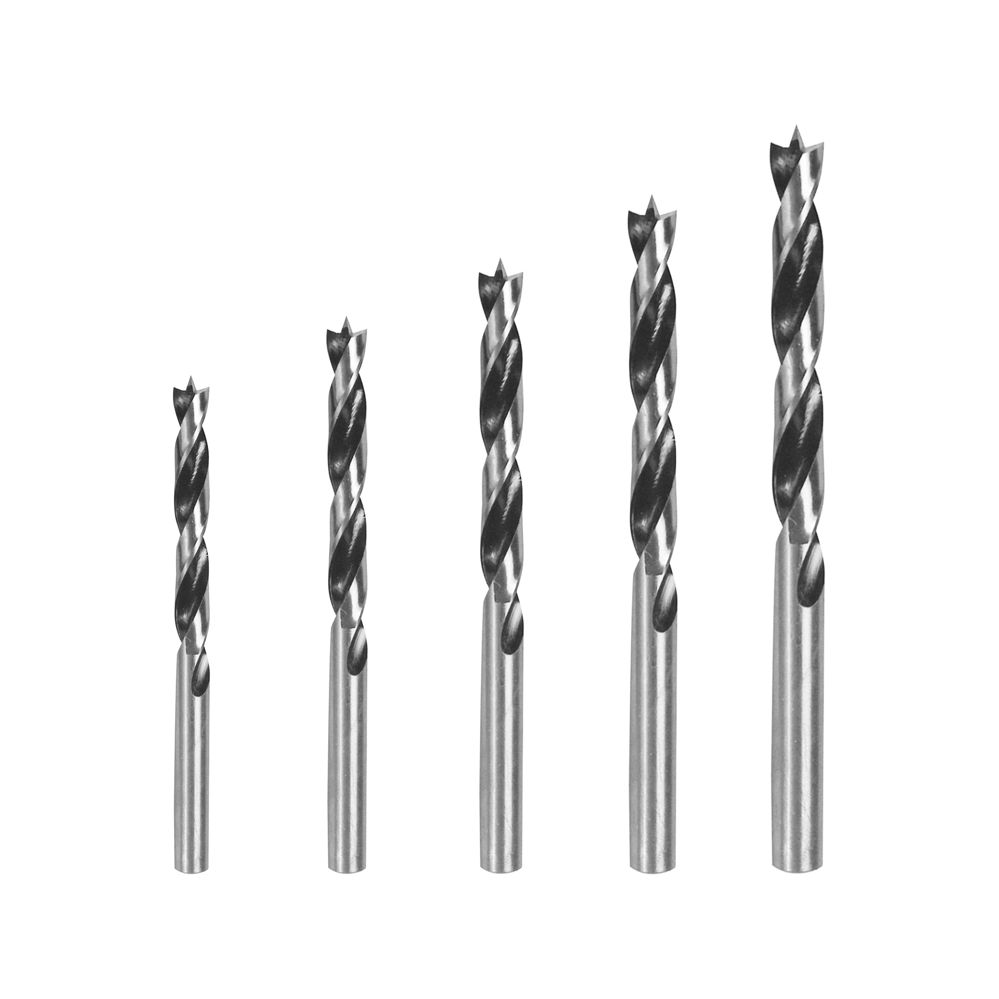 Jeu de 5 forets pour bois  TACSD7055 | HSS