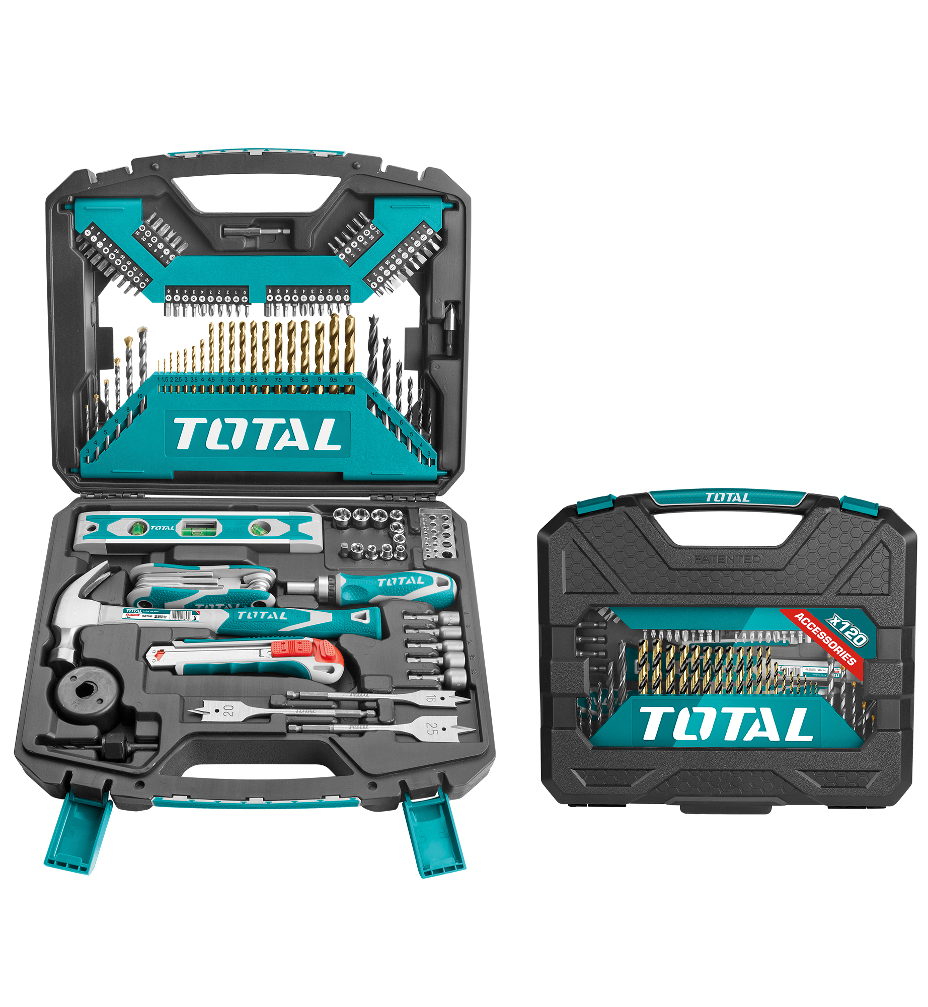 Coffret pour forêts  THKTAC01120 | 120 Pièces | HSS