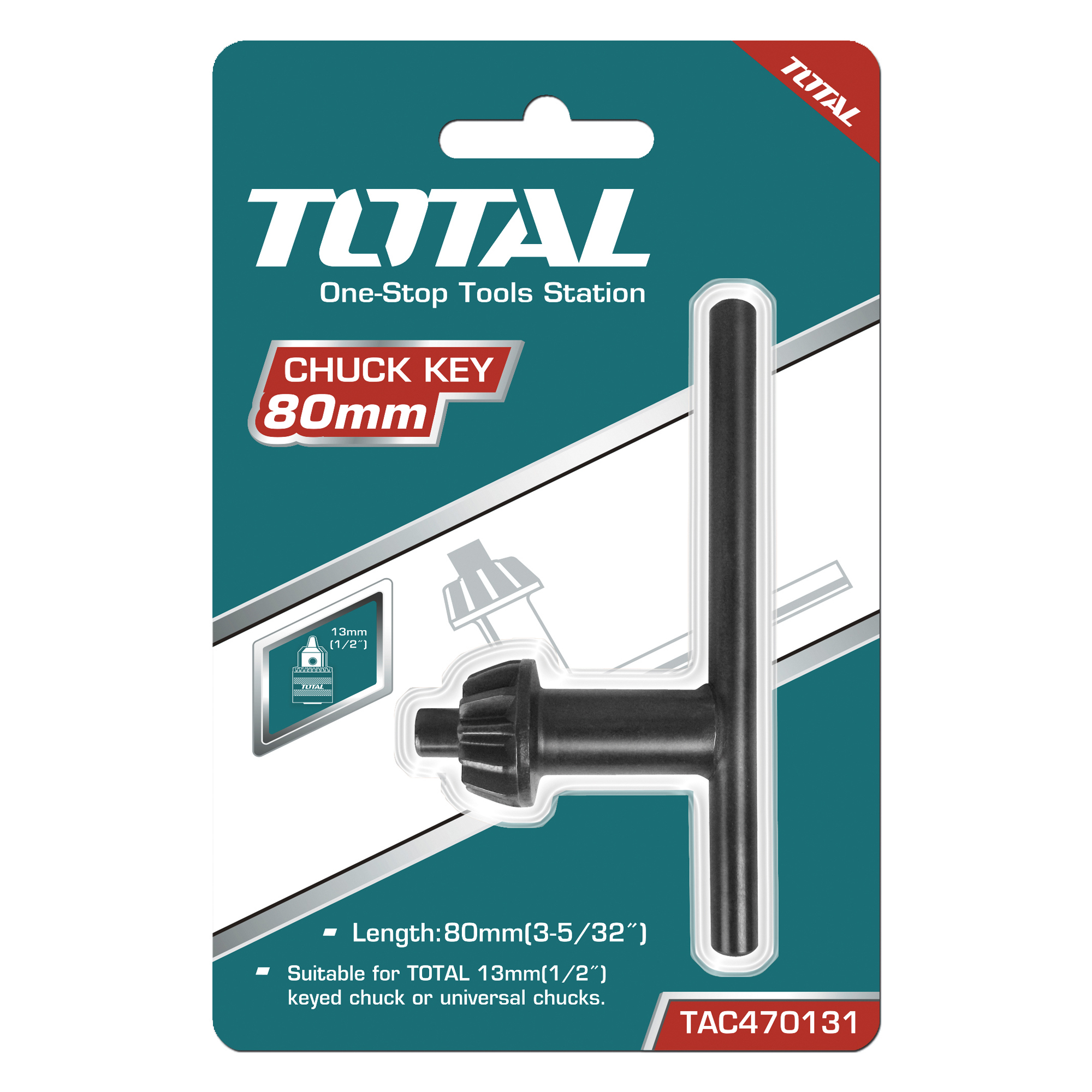 Clé mandrin  TAC470131 | 80 mm