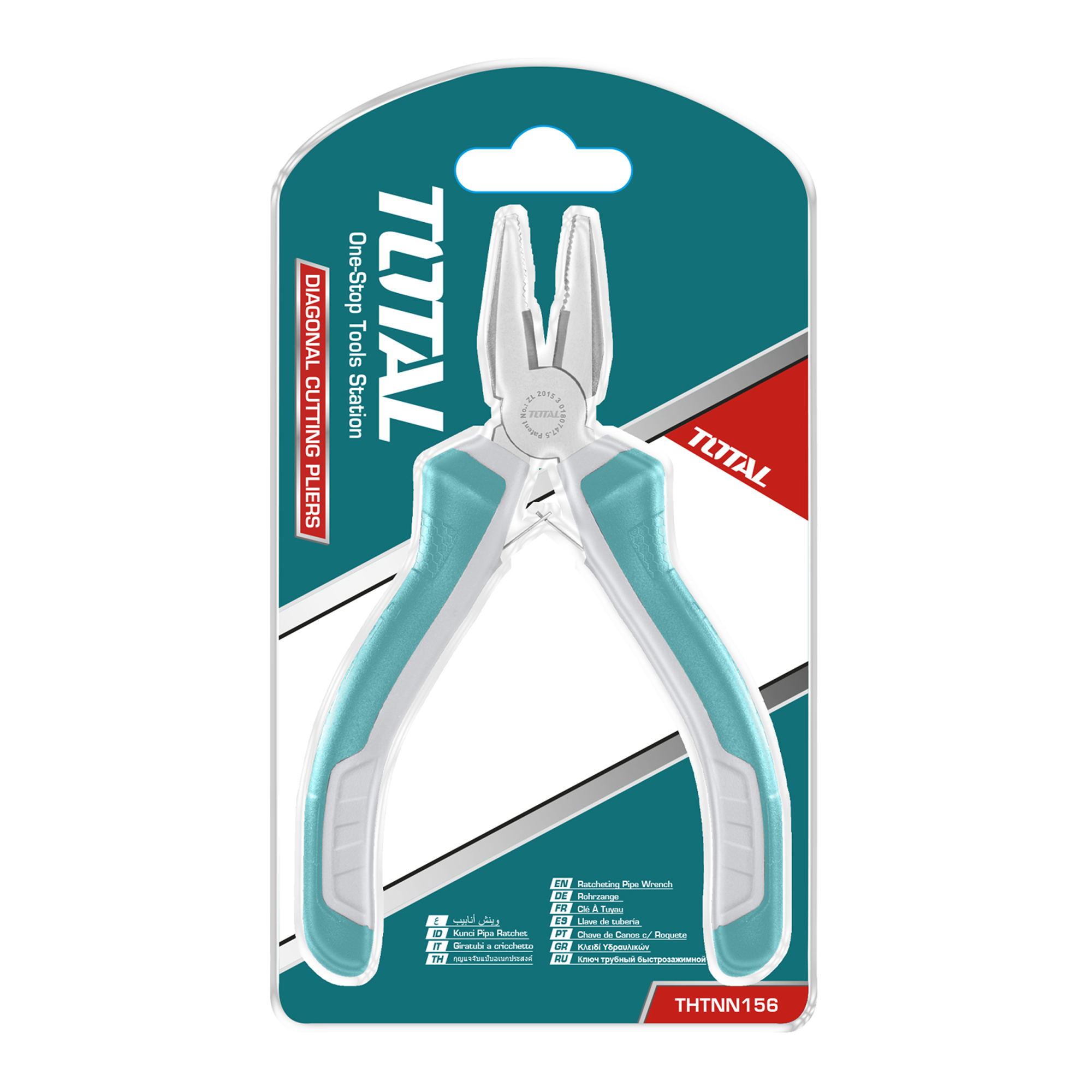 Pince mini universelle  THTMN156 | 115 mm | Chromo-vanadium (Cr-V)