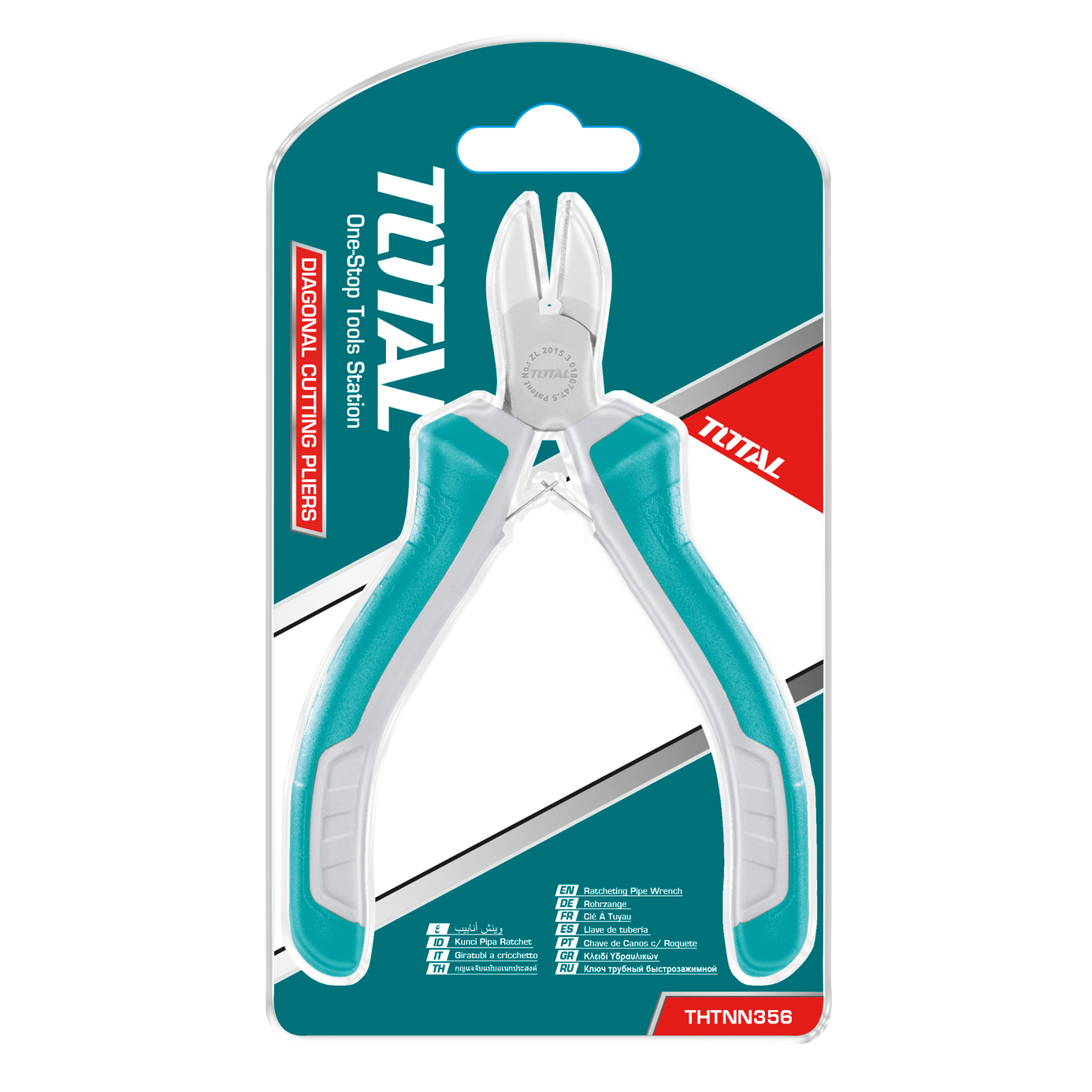 Pince mini coupe diagonale  THTMN356 | 115 mm | Chromo-vanadium (Cr-V)