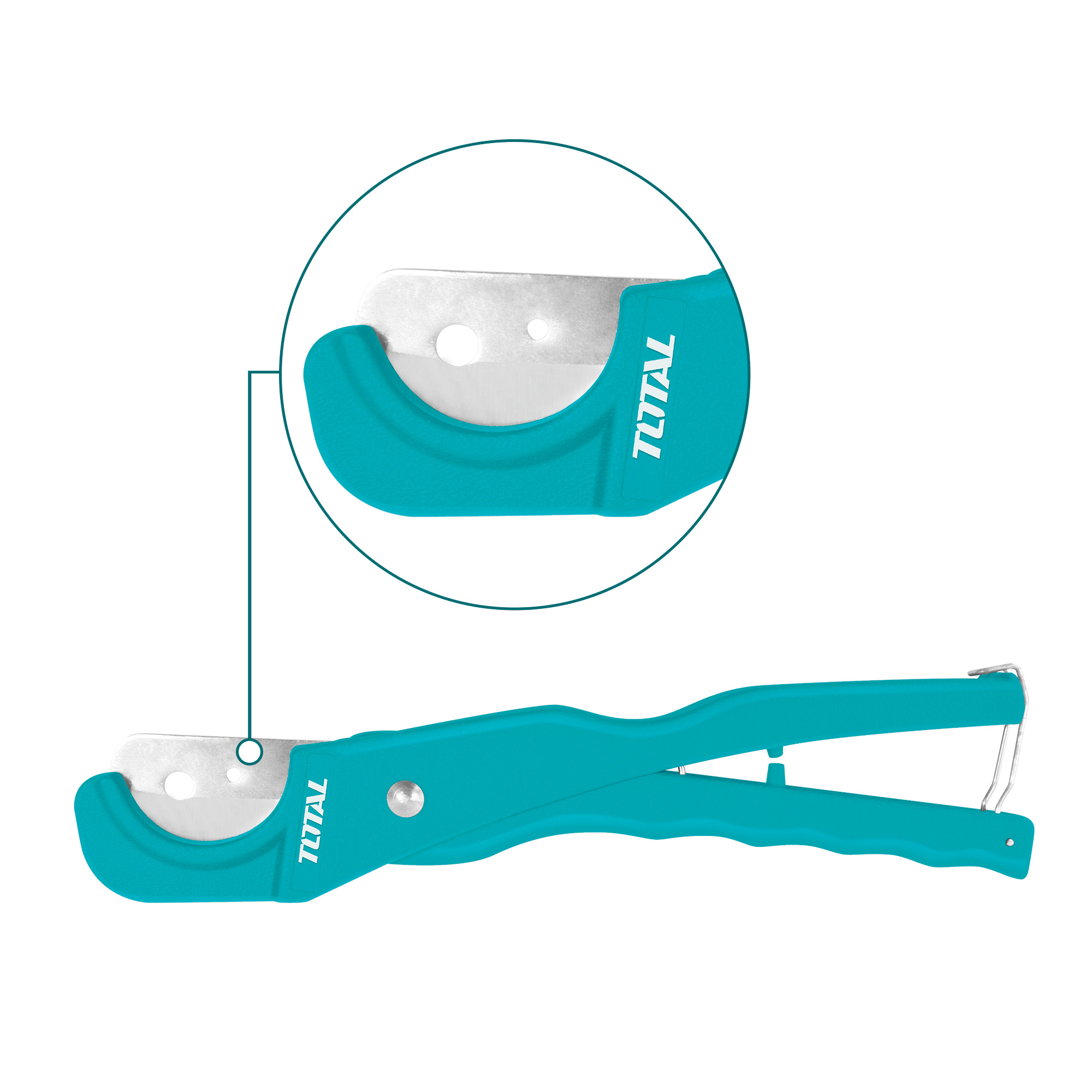 Pince coupe-tuyaux en PVC  THT53351 | 35 mm | Aluminium
