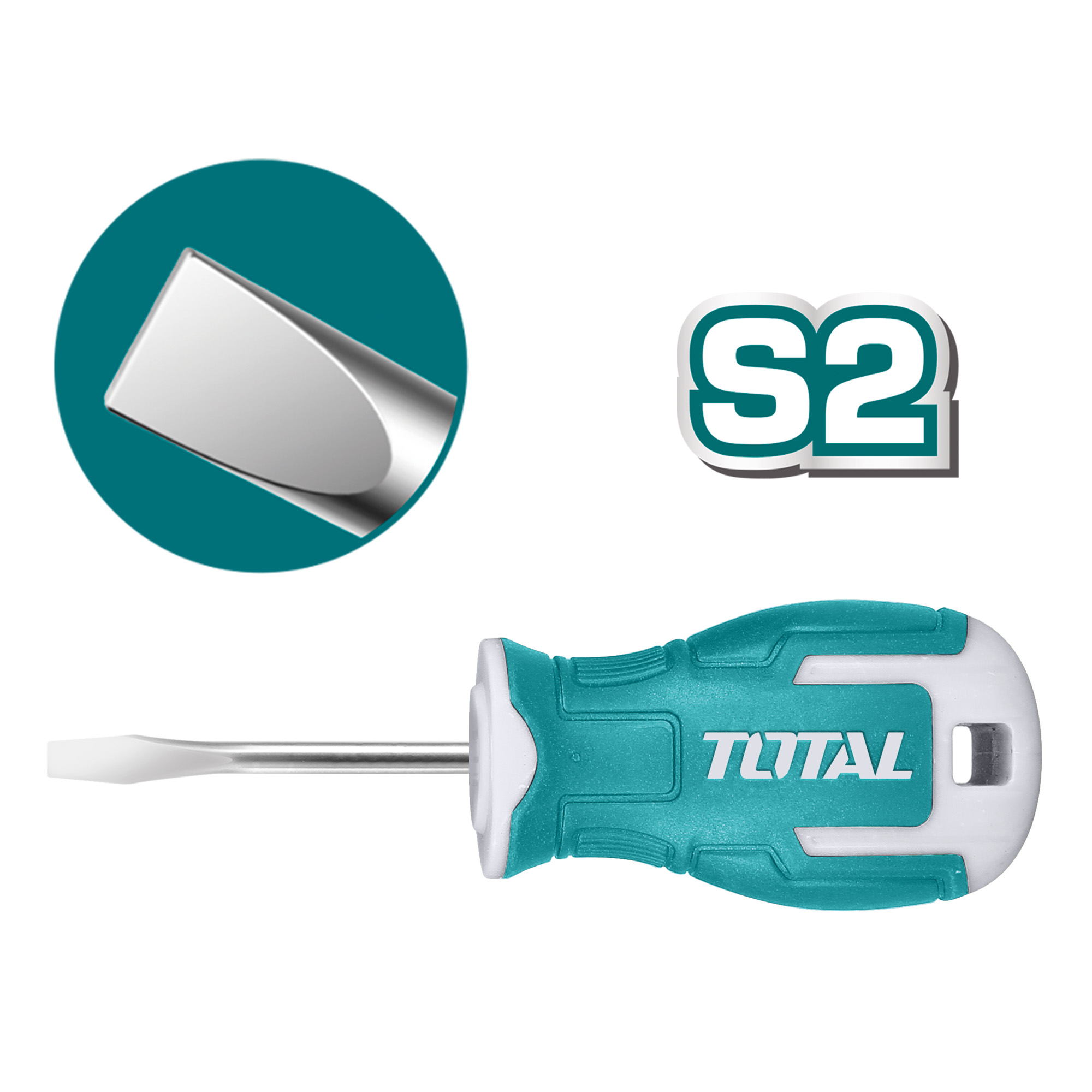 Tournevis embout plat  THT266038 | SL6,5 x 38 mm | Acier