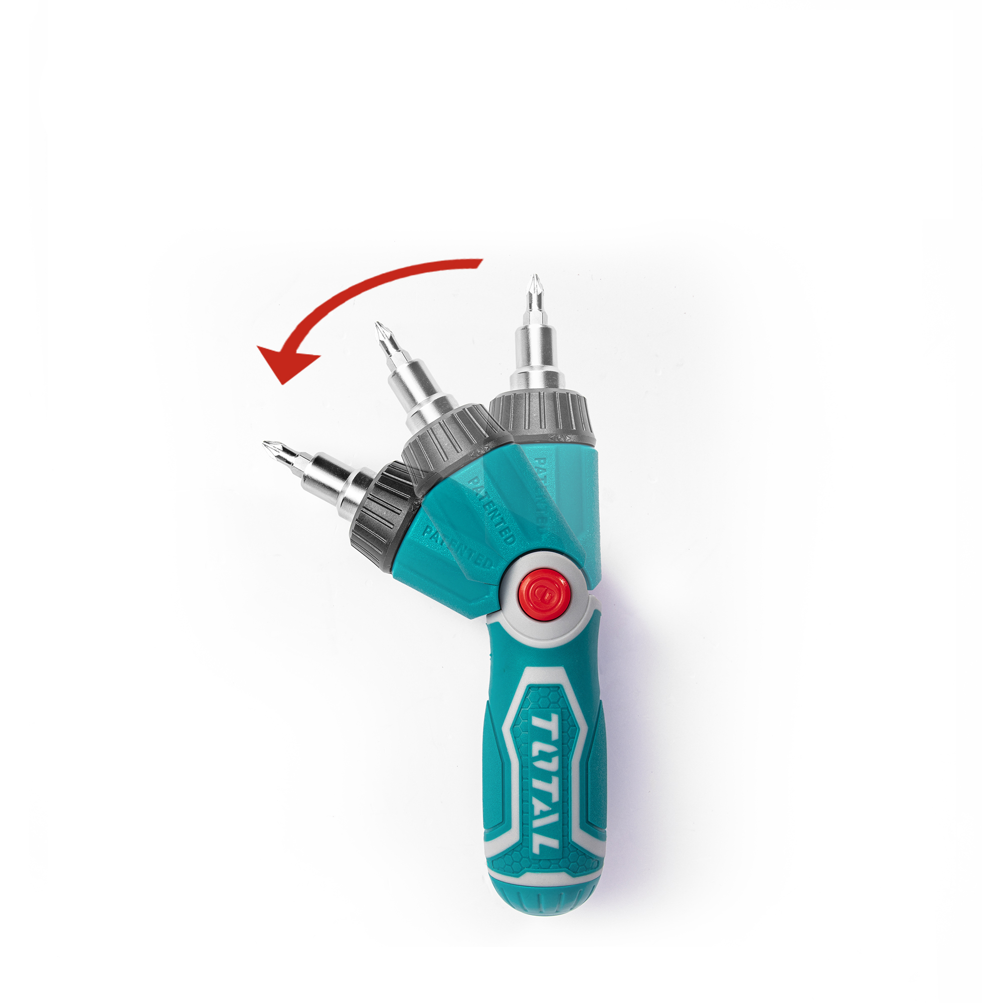 tournevis articulé à 12 pointes  TACSD30136 | Chromo-vanadium (Cr-V)