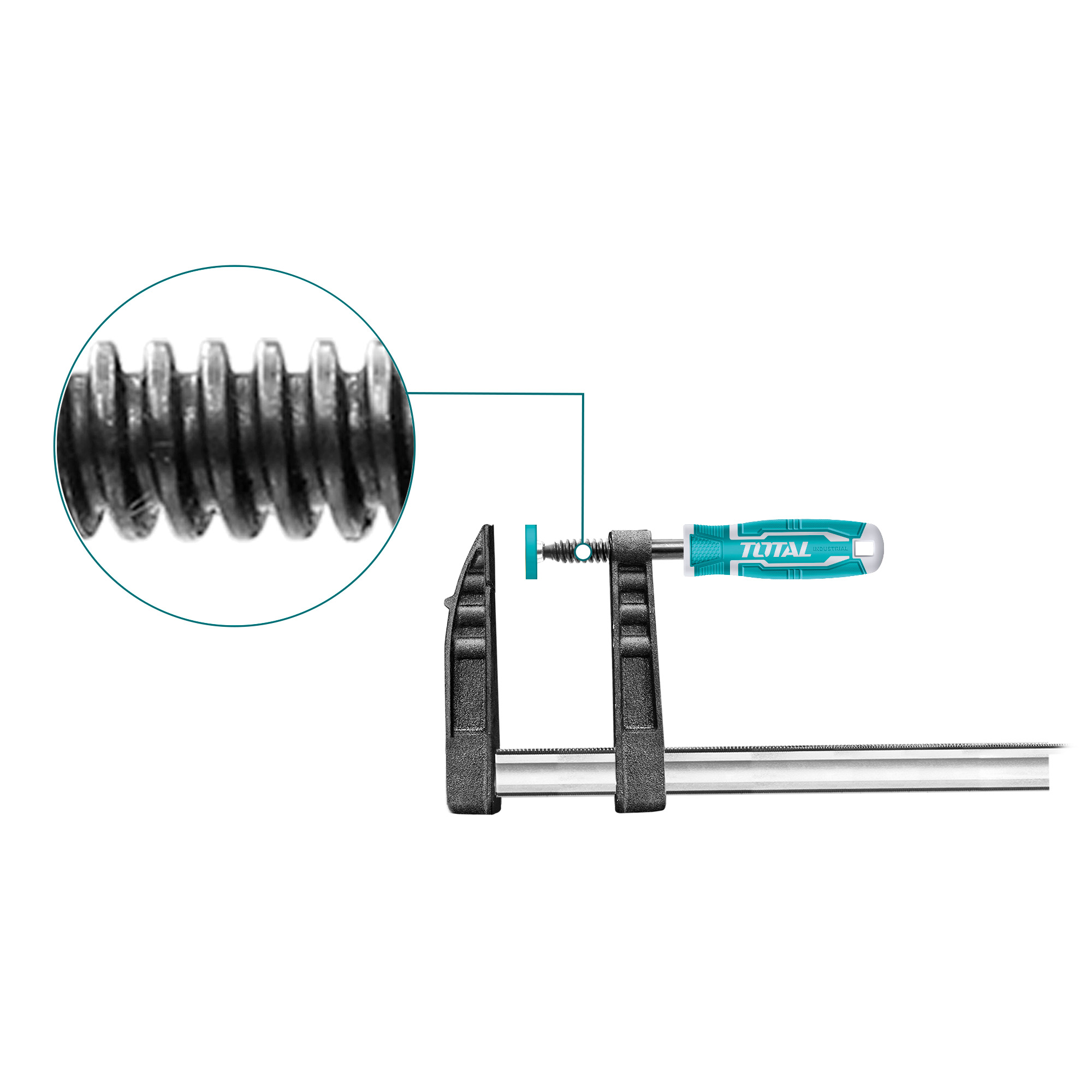 Serre-joint  THT132120 | 400 x 120 mm
