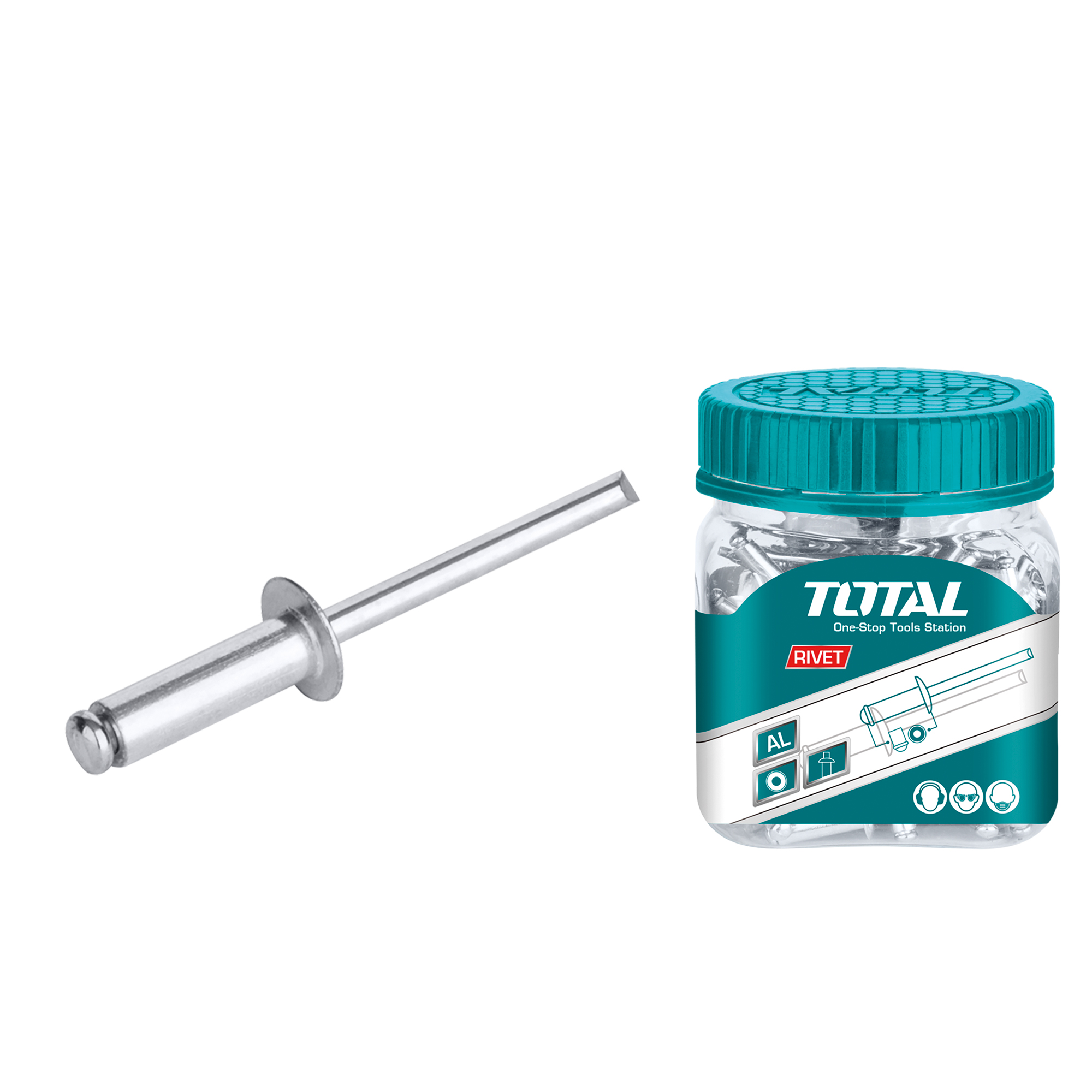 Rivets  WJRT | 3,2 x 8 mm | Aluminium