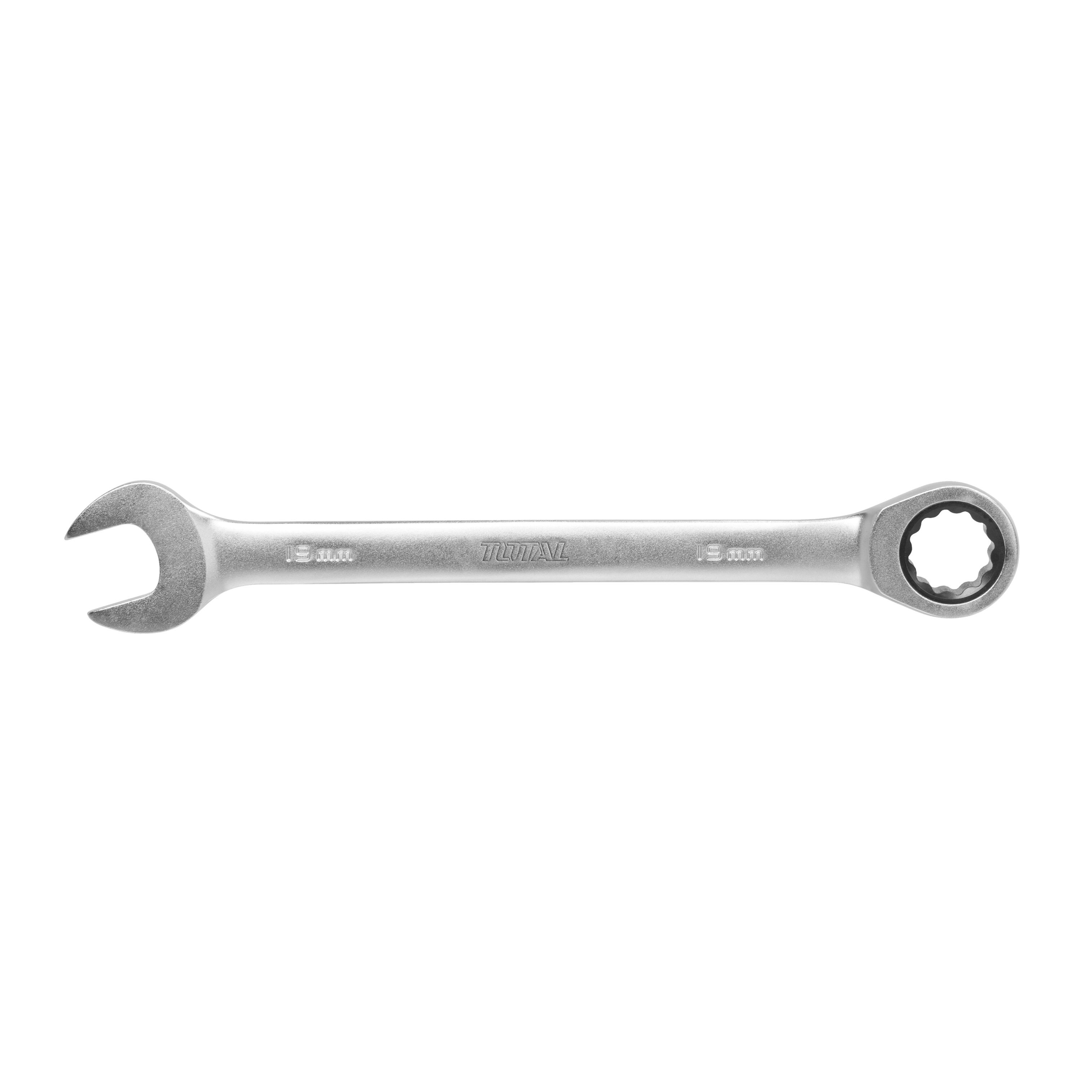 Clé mixte cliquet  TCSPAR | 10 x 159 mm | Chromo-vanadium (Cr-V)