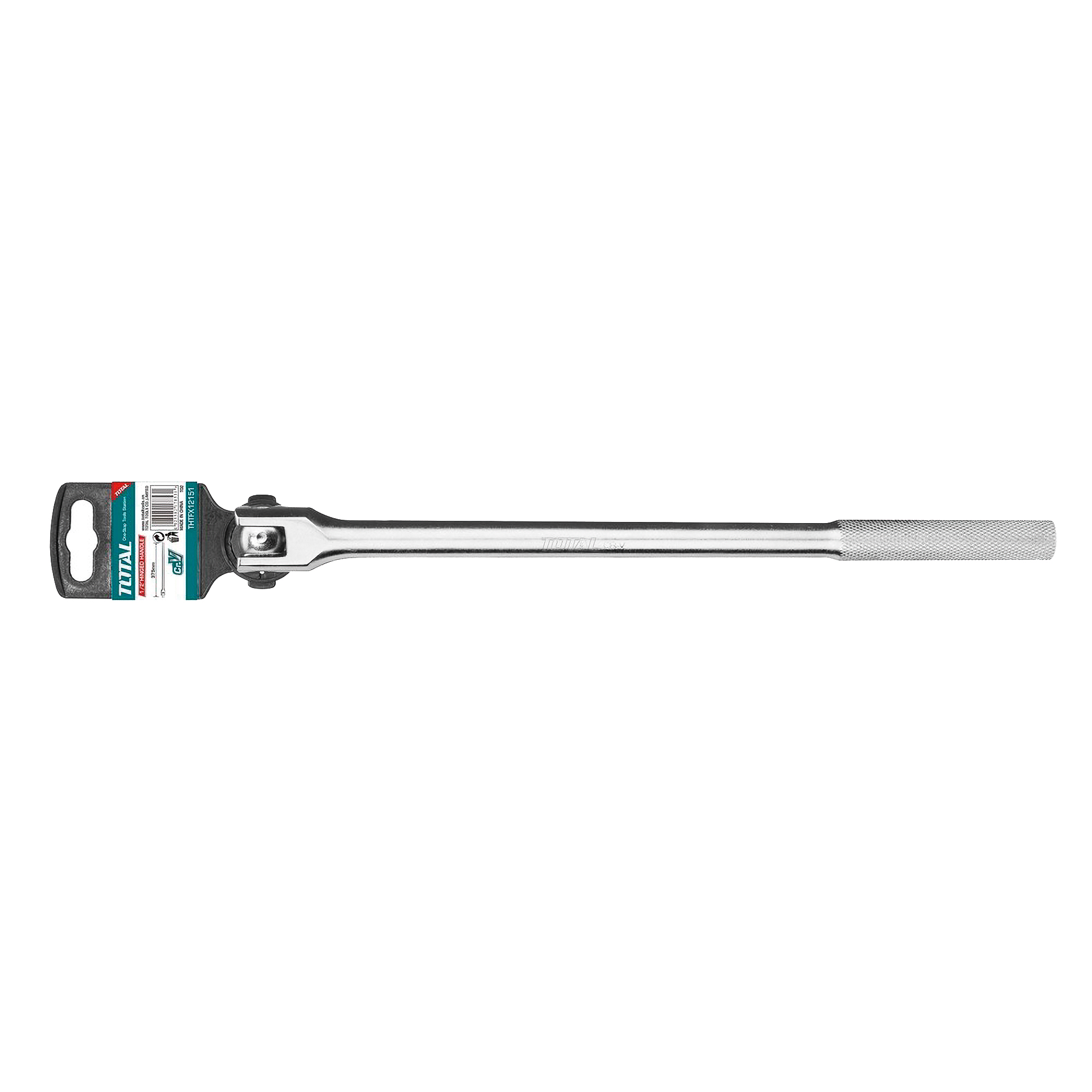 Rallonge barre articulée 1/2''  THTFX12151 | 375 mm | Chromo-vanadium (Cr-V)