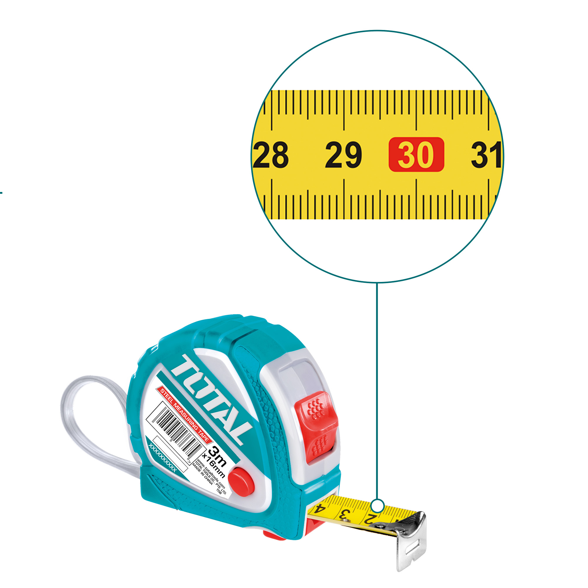Flexomètre  TMT1260 | 8 m x 25 mm