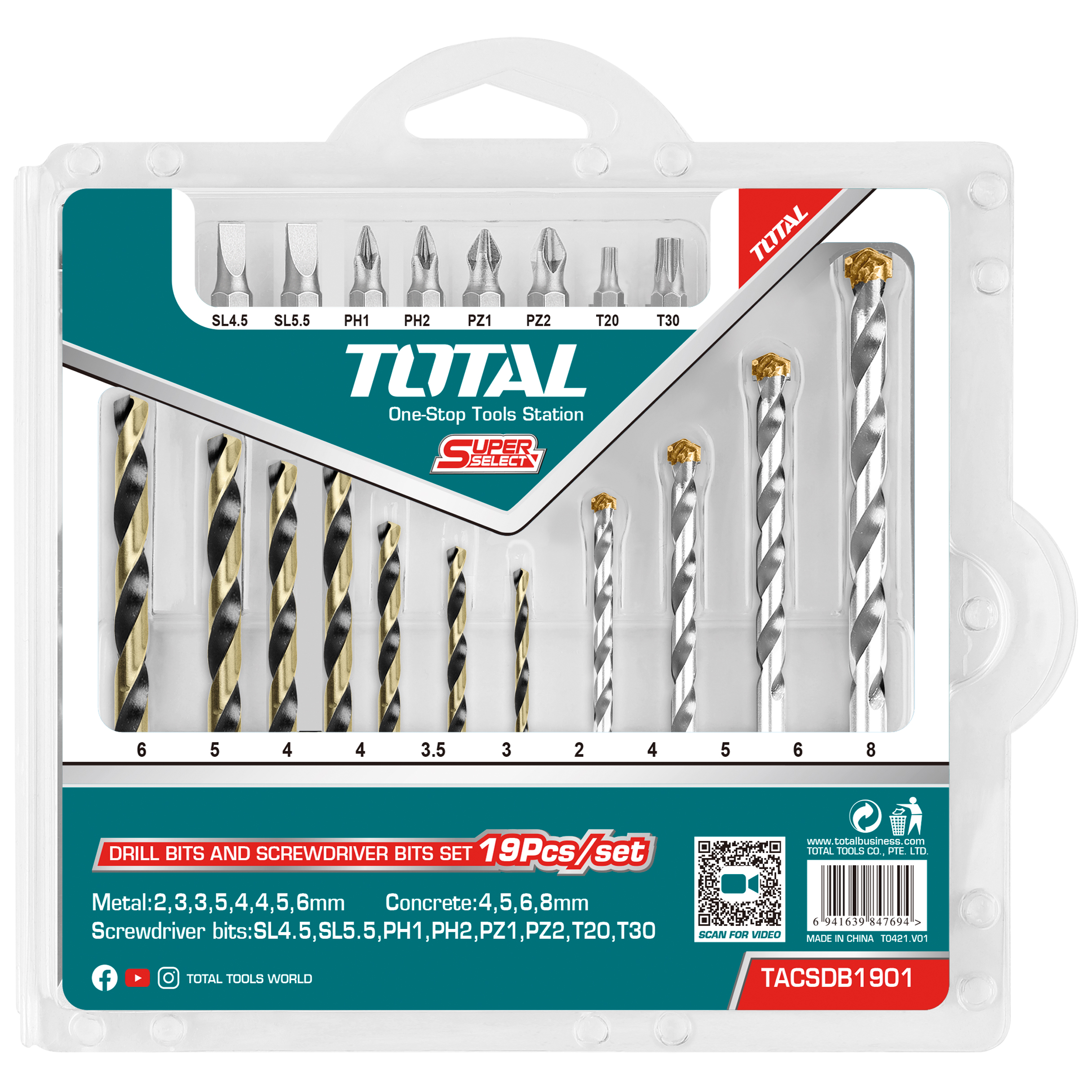 Jeu de forets assorties  TACSDB1901