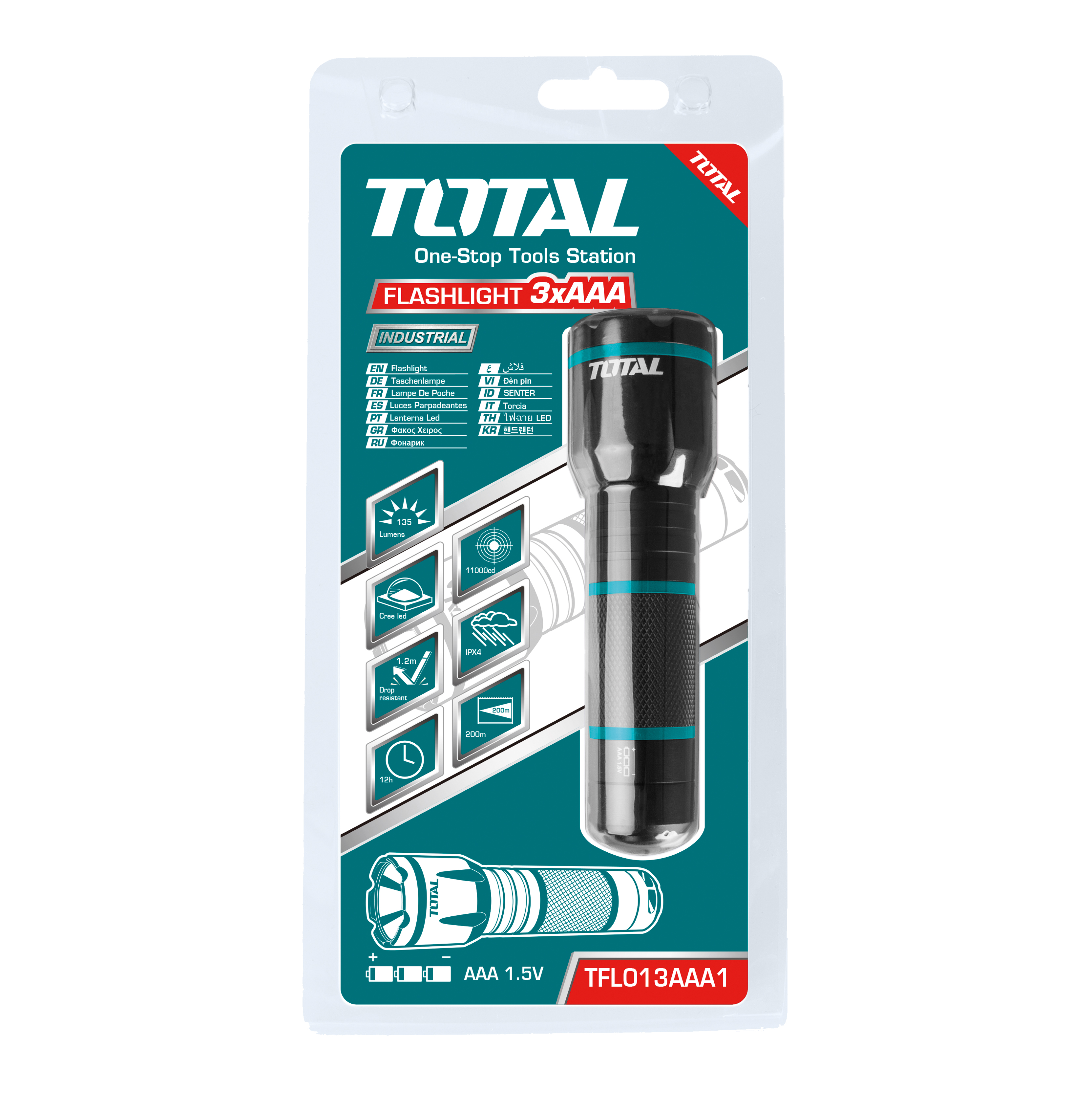 Lampe-torche LED  TFL013AAA58