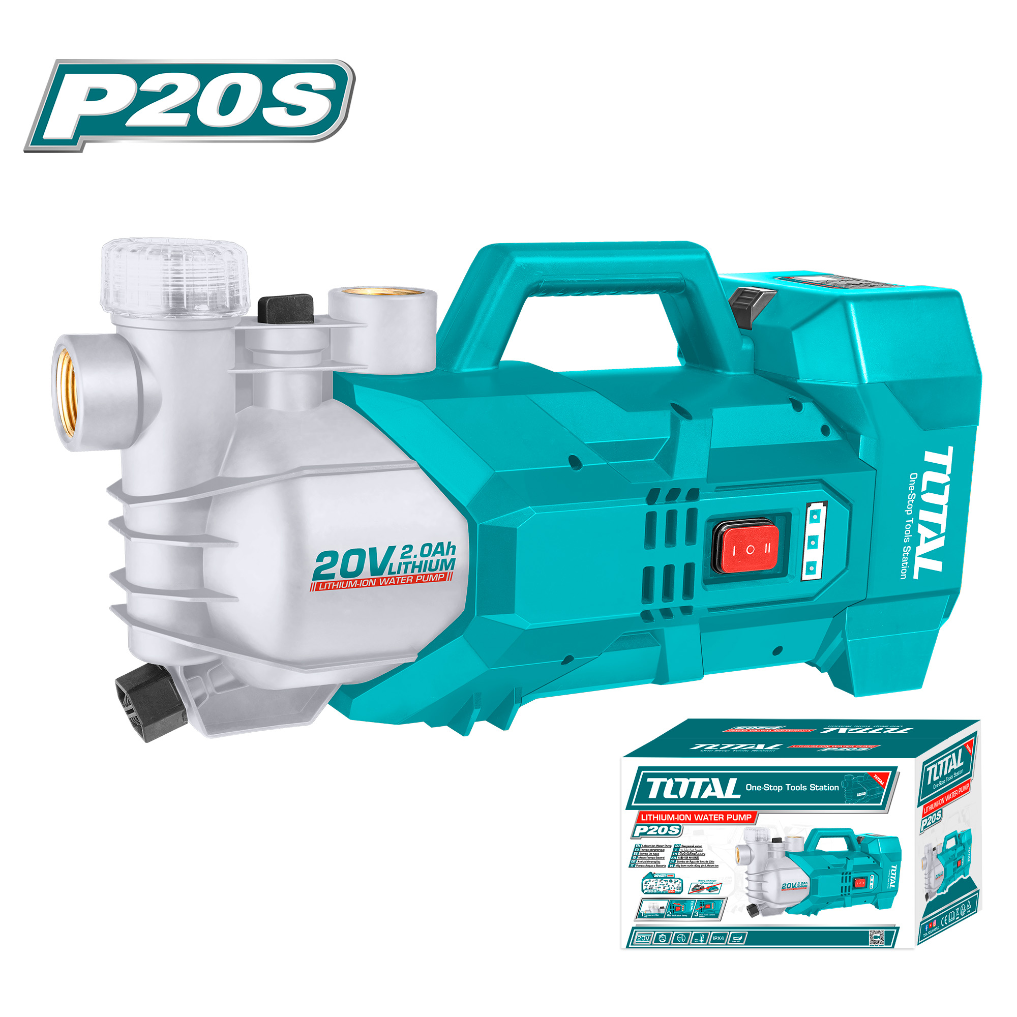 Pompe à eau sans fil  TGWPLI201801 | 20 V