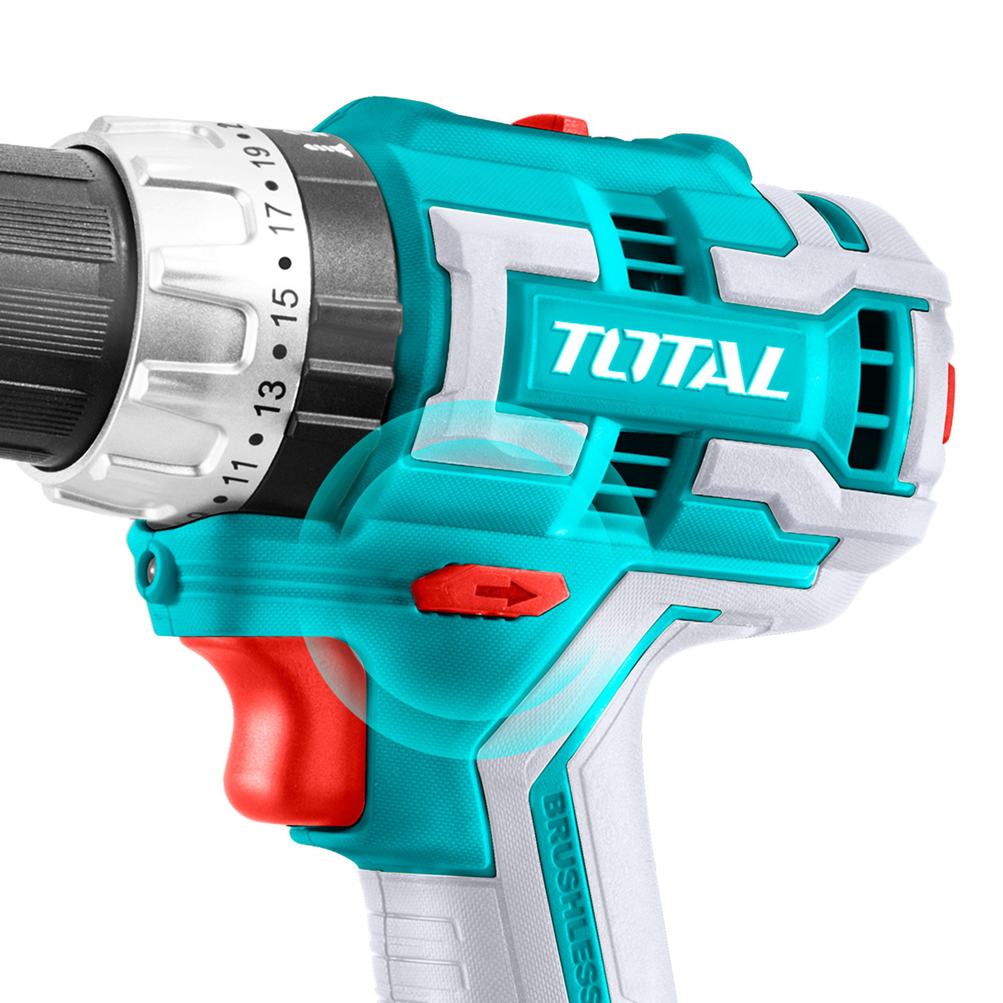 Perceuse à percussion brushless à batterie  TIDLI206081 | 20 V