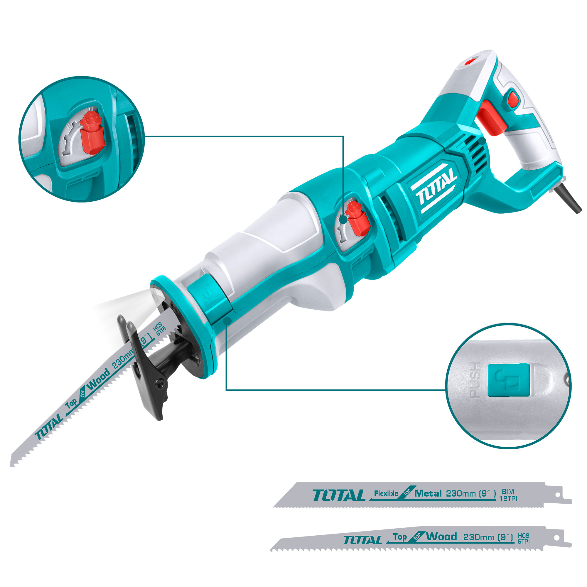 Scie sabre  TS1001201 | 1200 W