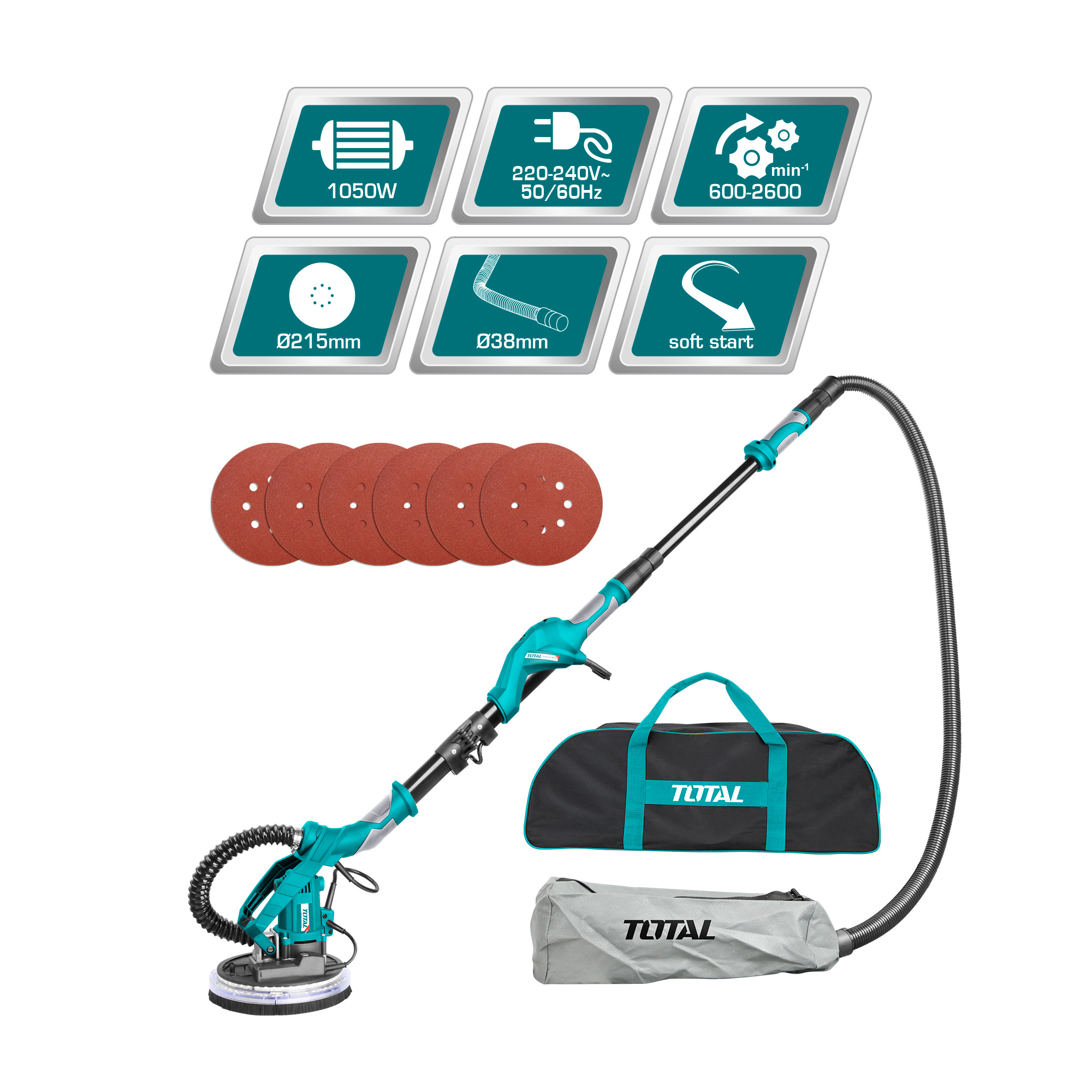 Ponceuse pour cloison  TWS10501 | 1050 W