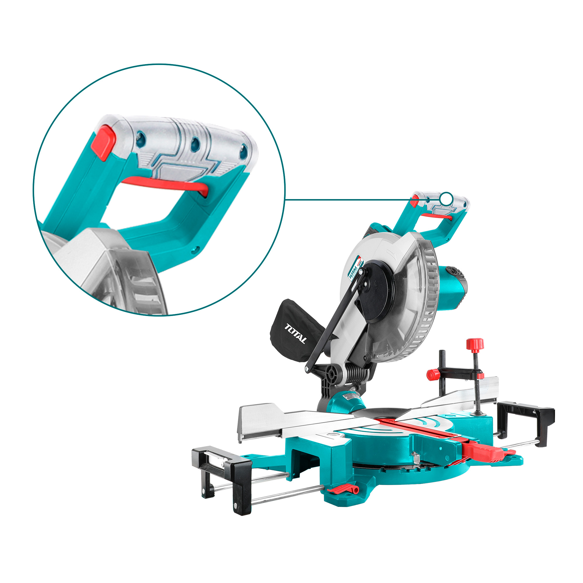 Scie à onglets  TS42182553 | 1800 W - Ø 254 mm