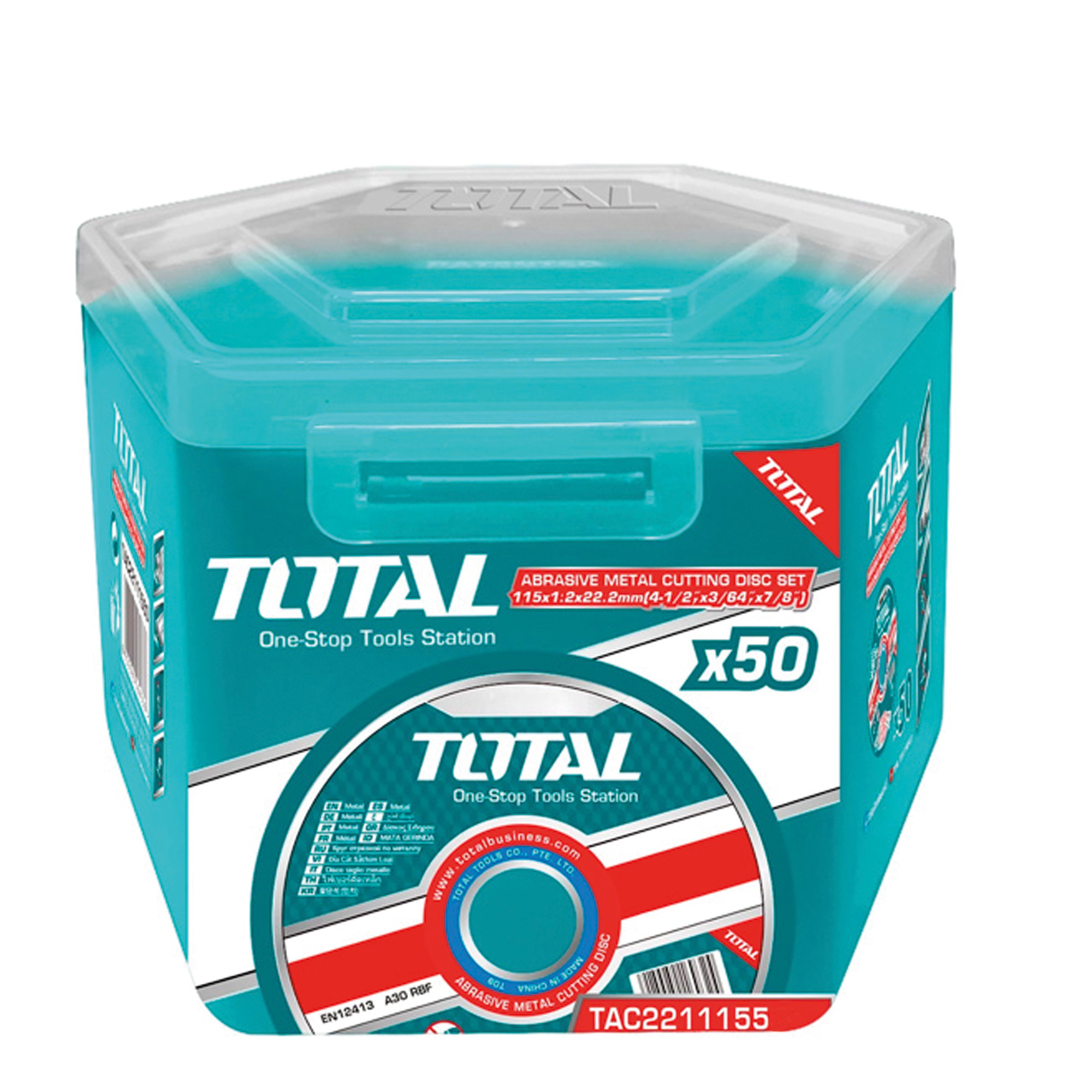 Boîte de 10 disques de coupe  TAC2211 | Ø115 mm