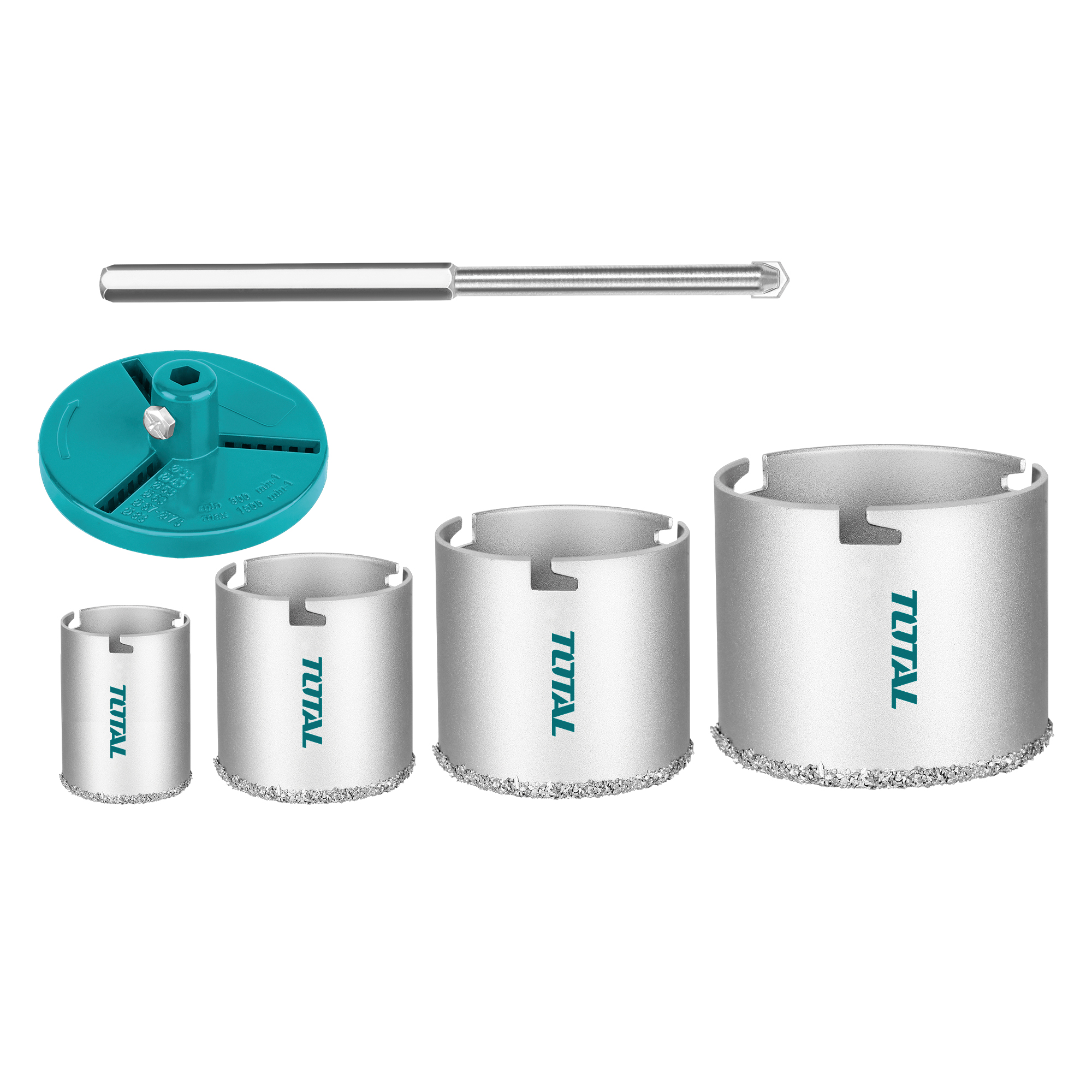 Ensemble de 4 scies trépans  TAC44061