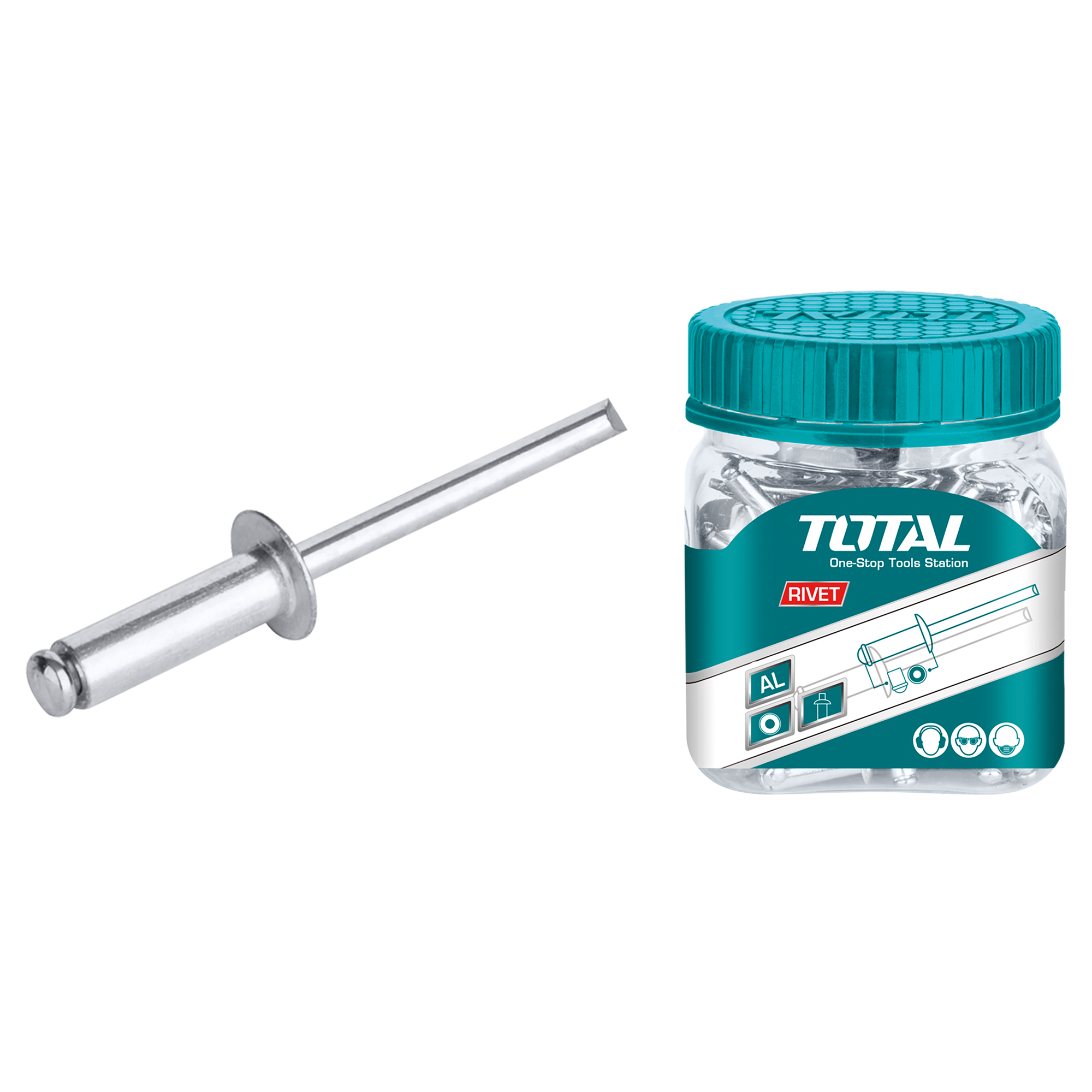 Rivets  WJRT | 4 x 12 mm | Aluminium