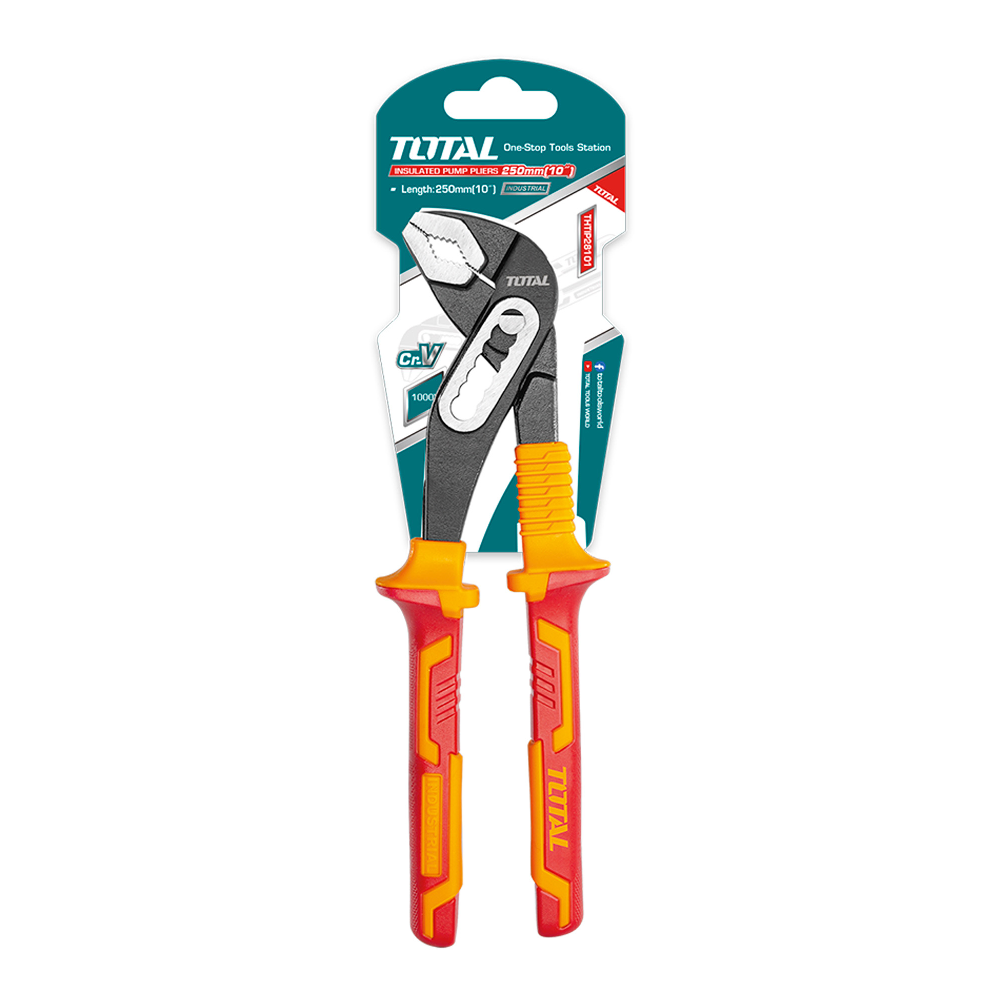 Pince multiprise isolée  THTIP28101 | 250 mm