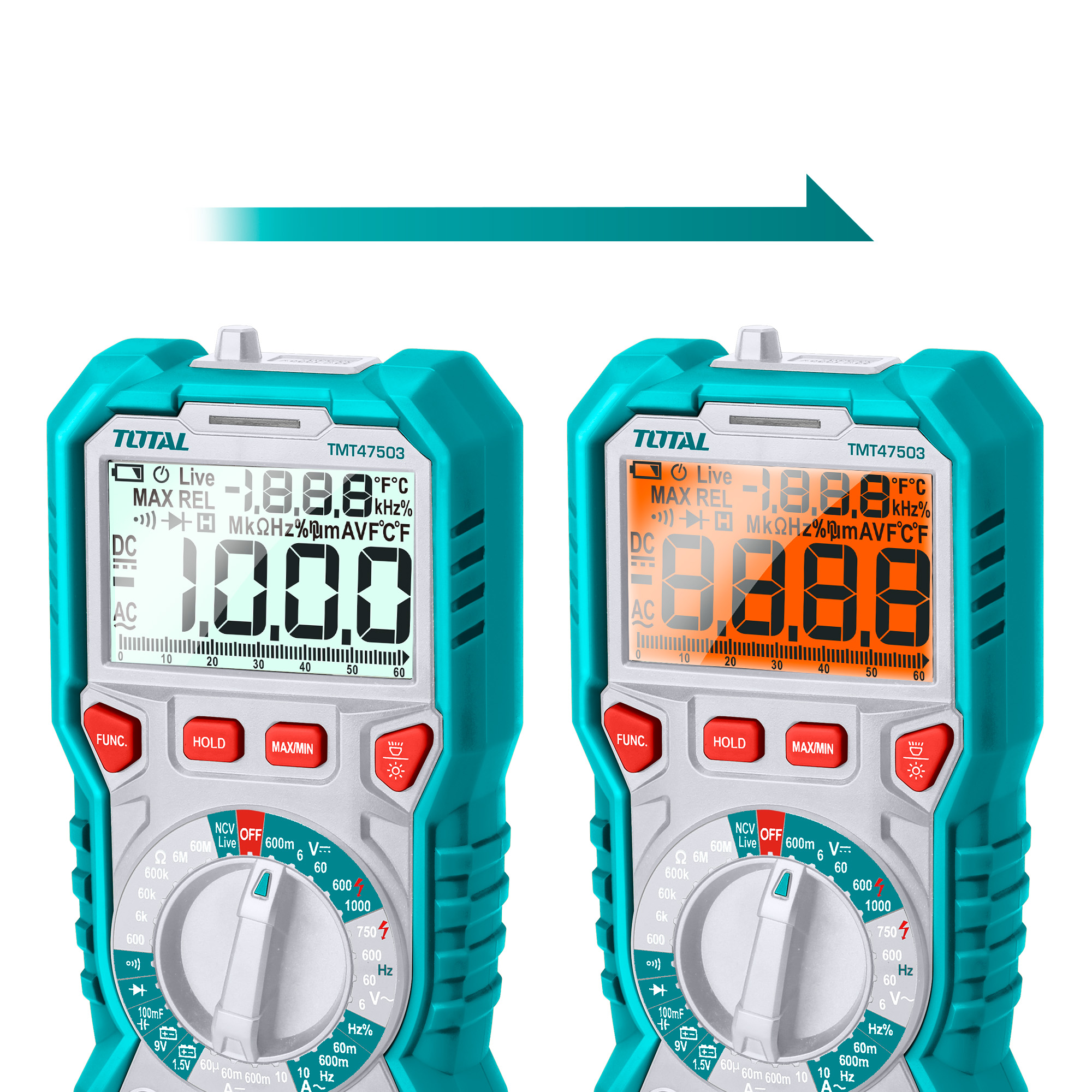 Multimètre digital  TMT47503