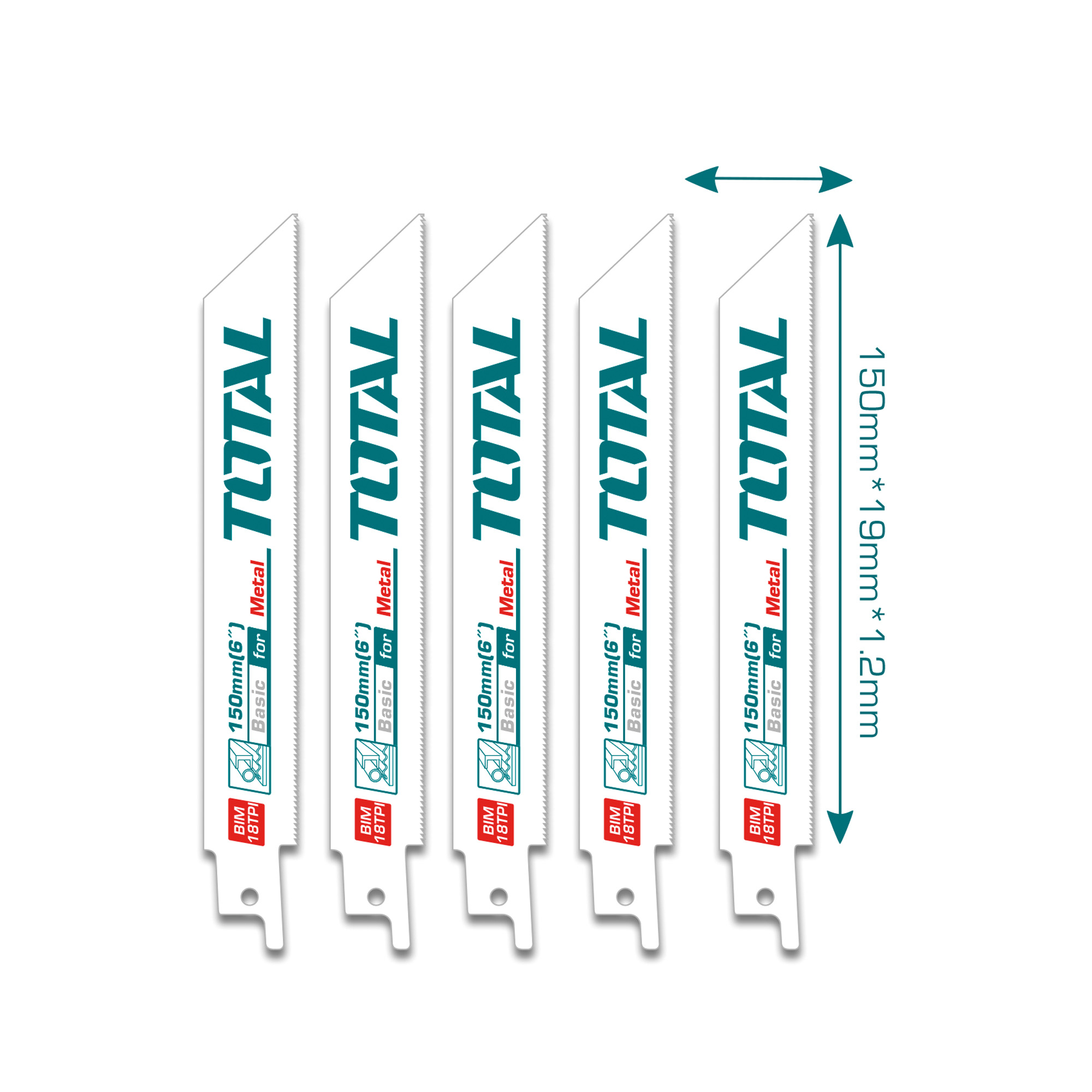 Scies sabre  TRSB922EF | 150 x 19 x 1,2 mm