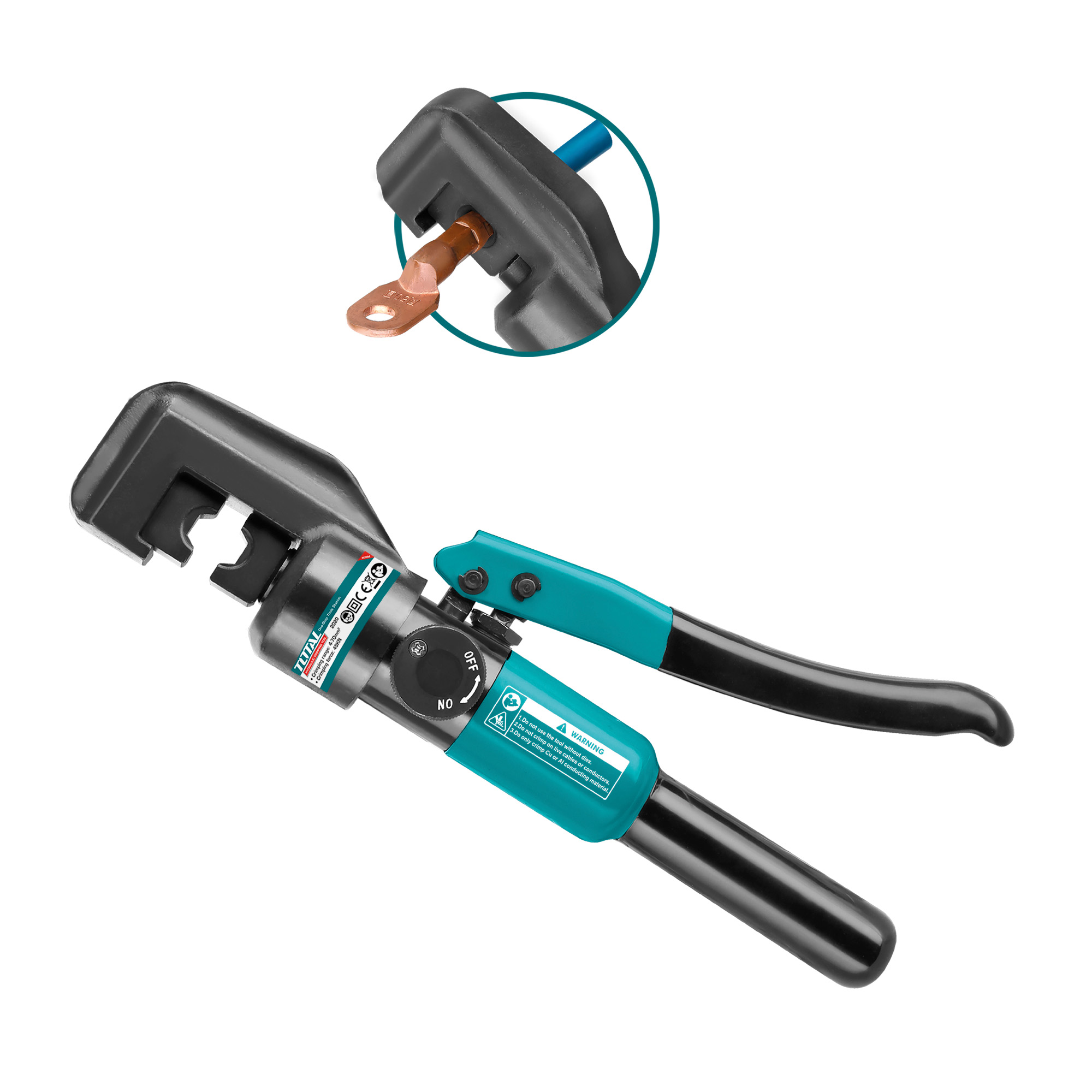 Outil de sertissage hydraulique  THCT070 | 45 kN