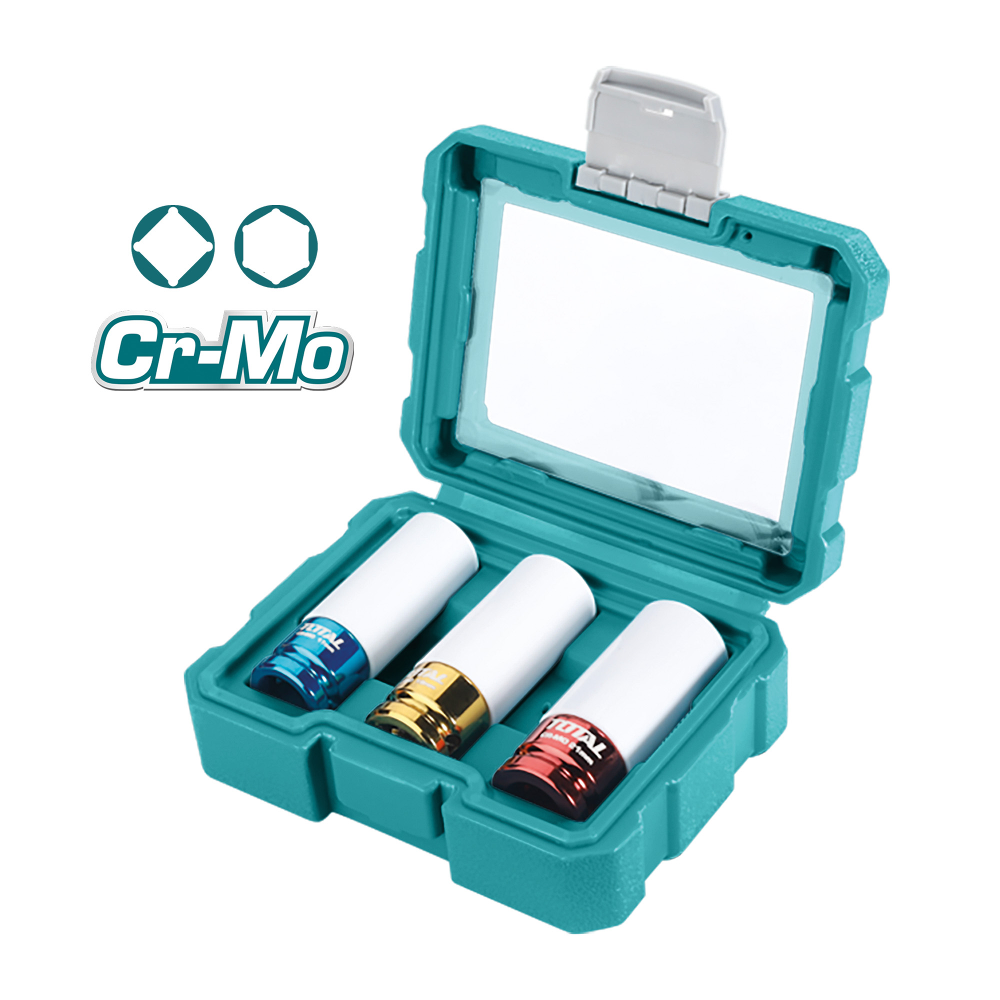 Jeu de 3 verres automotion  THMLNS031 | Chrome-molybdène (Cr-Mo)