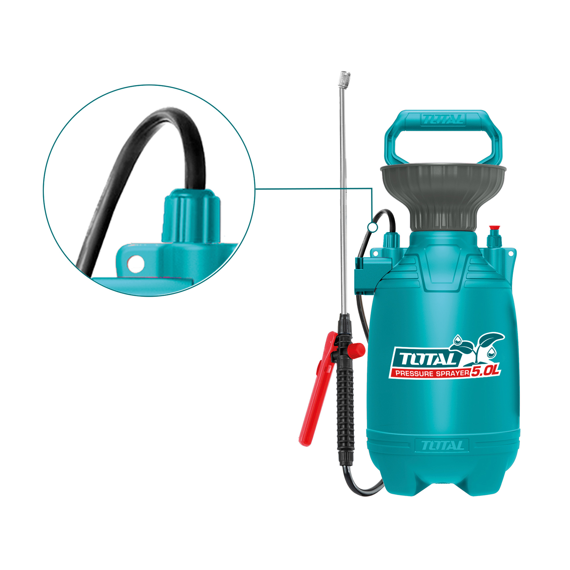 Pulvérisateur avec lance  THSPP30 | 5 l