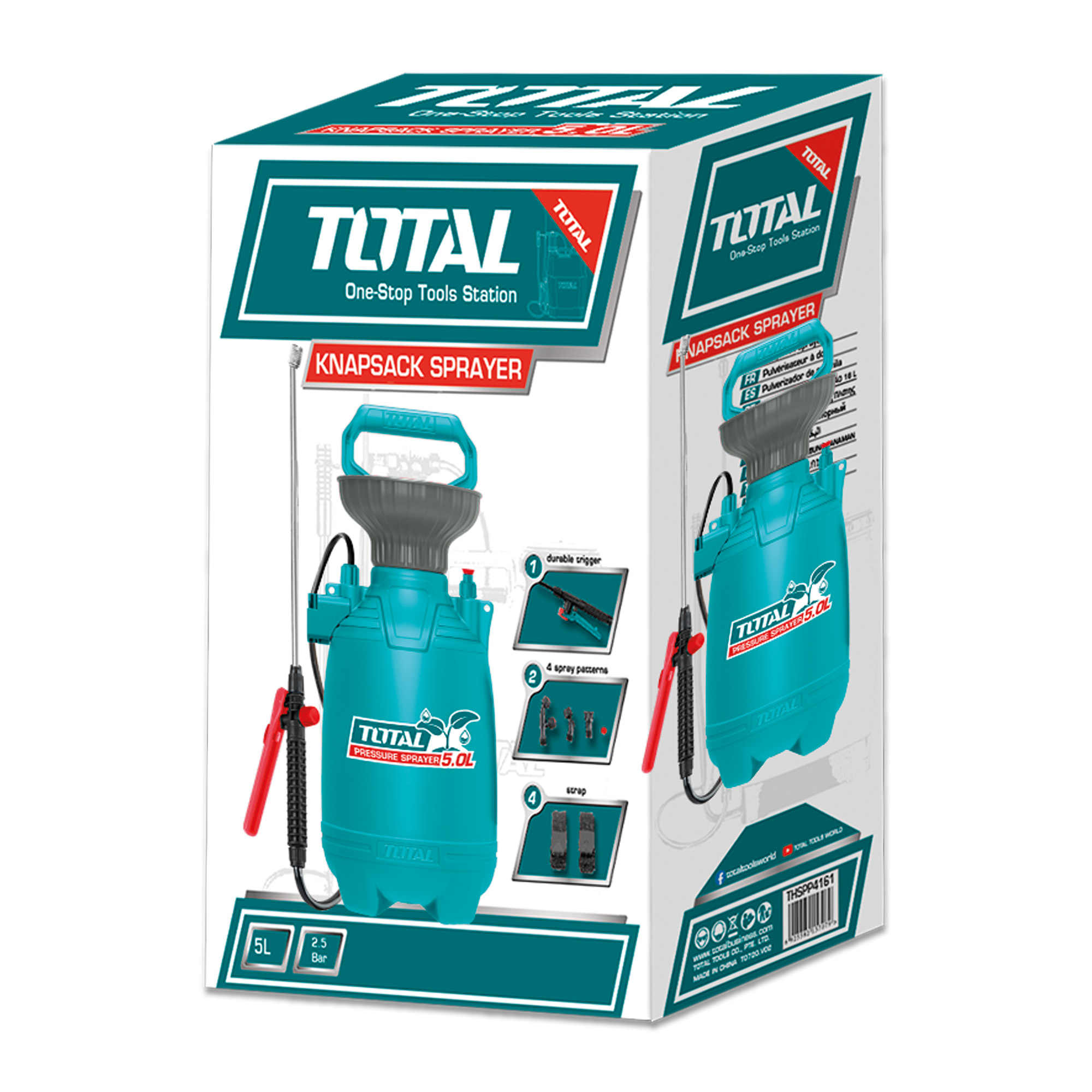 Pulvérisateur avec lance  THSPP30 | 5 l