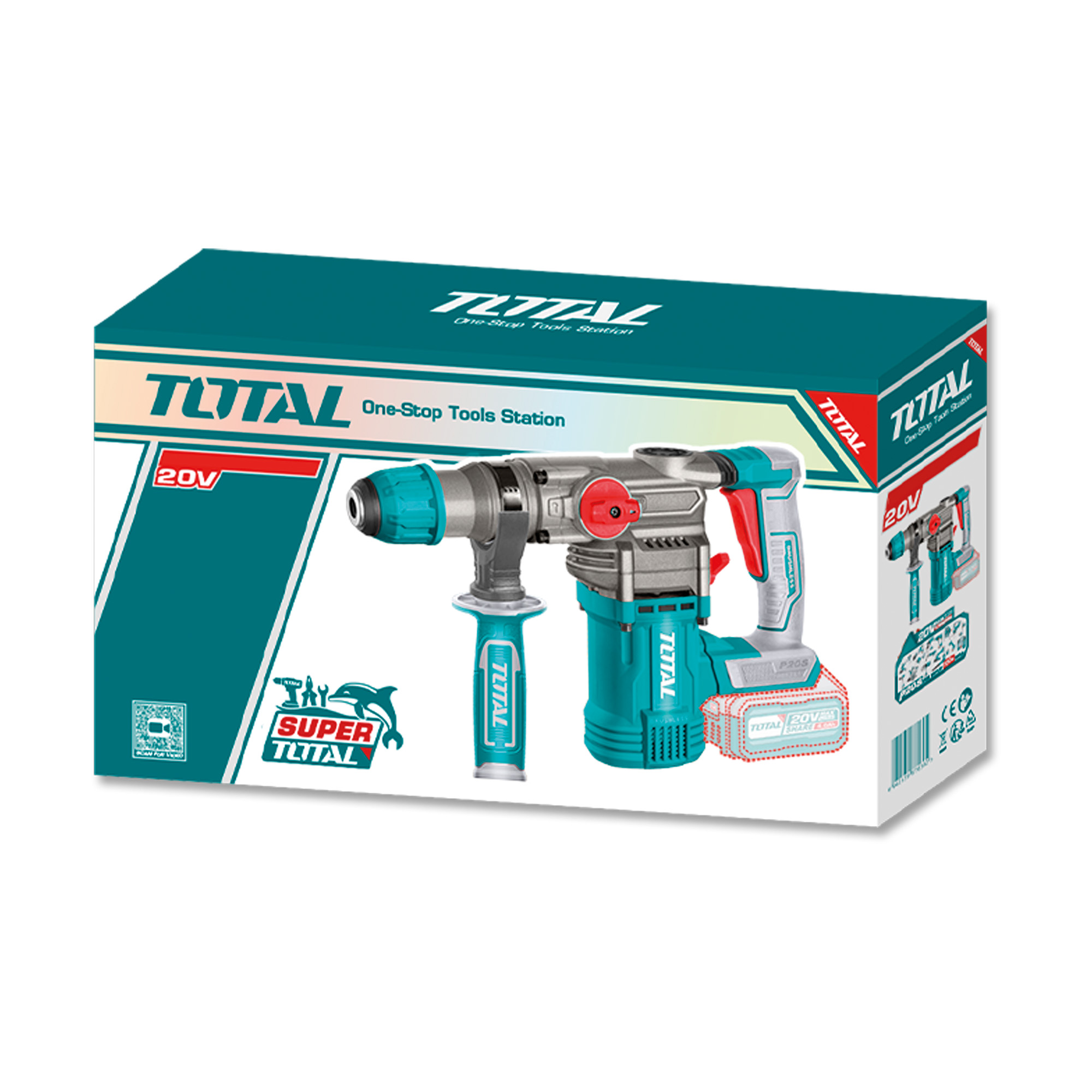 Marteau-perforateur brushless à batterie  TRHLI20288 | 20 V