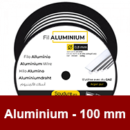 Bobine diamètre 100 mm pour soudure ALUMINIUM